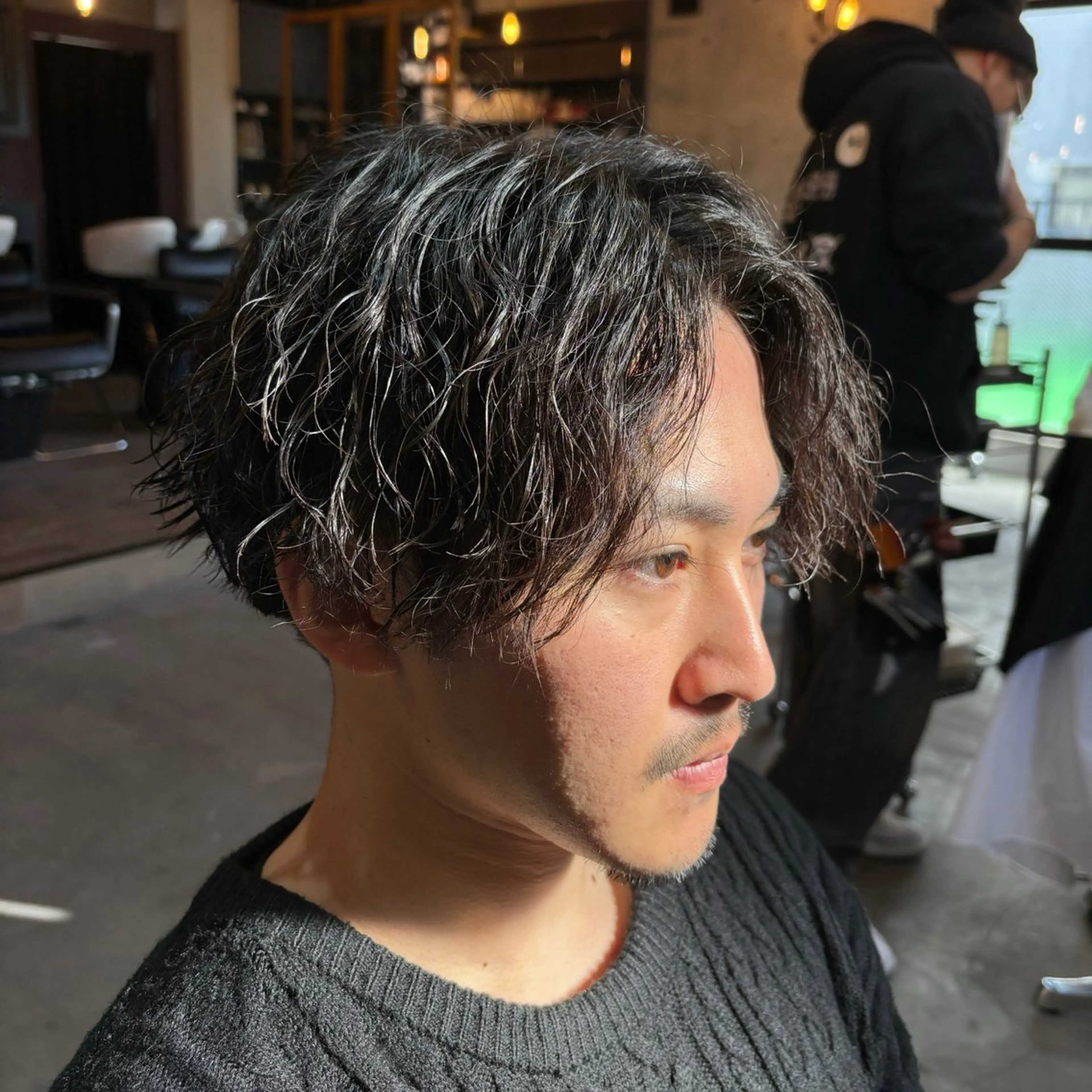 ミディアム 👑曲がる縮毛矯正 /パーマ👑ショウのヘアスタイル