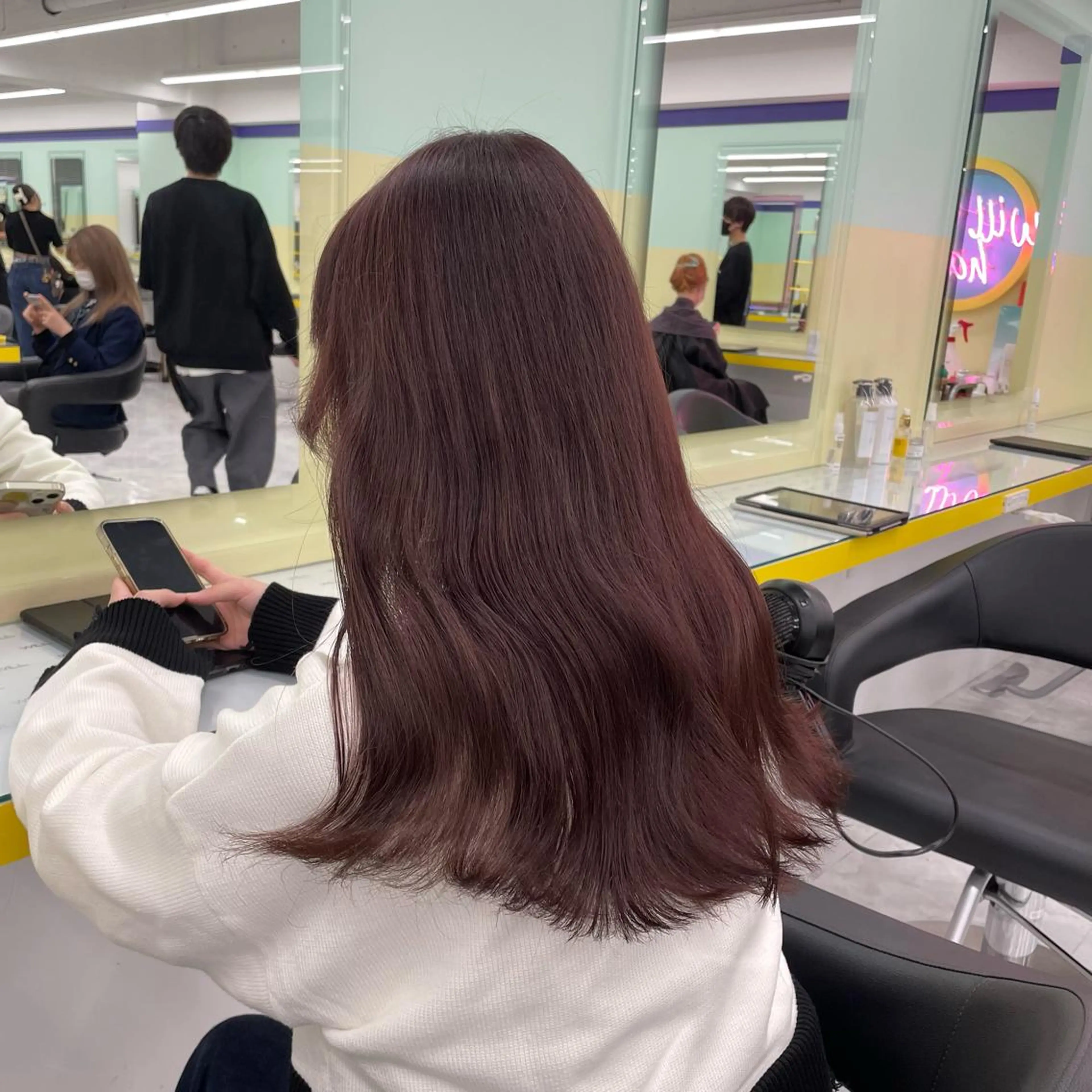 ロング 🤍韓国トレンド ヘア🤍miku🤍のヘアスタイル