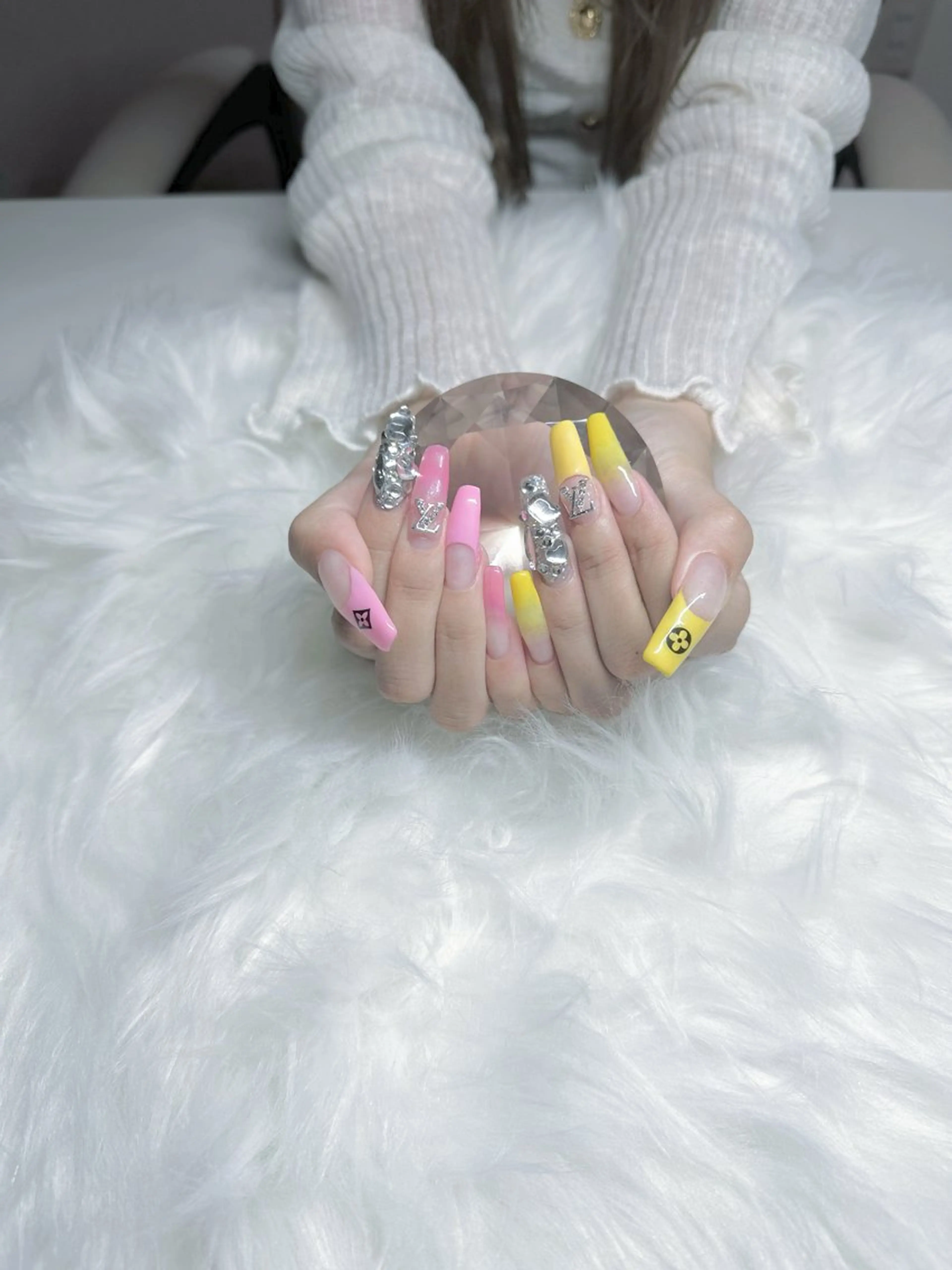 ネイル ハンドネイル 🩵liru Haru🩵のネイルデザイン