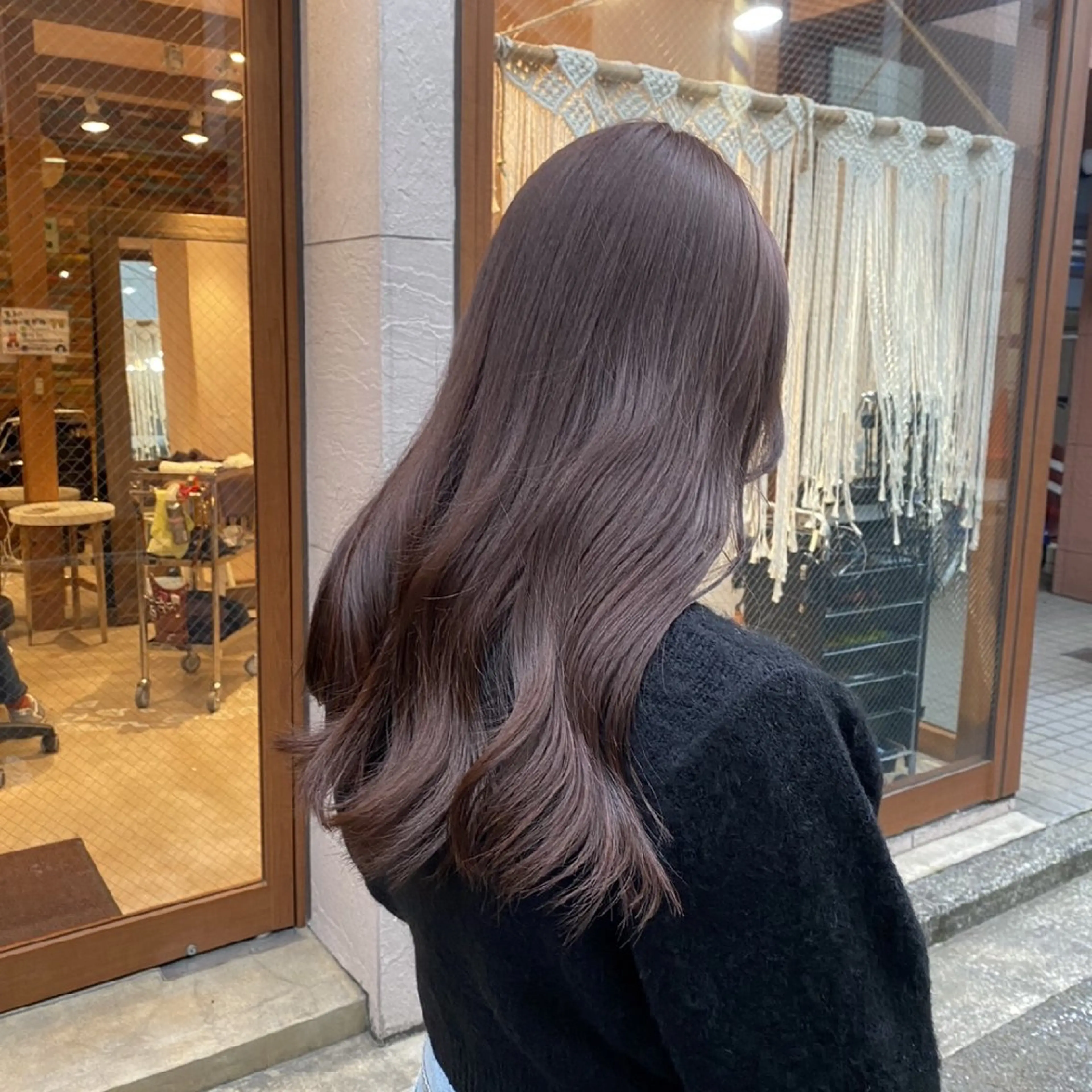 カラー ロング ❁︎NOAN❁︎ レイヤーカットのヘアスタイル