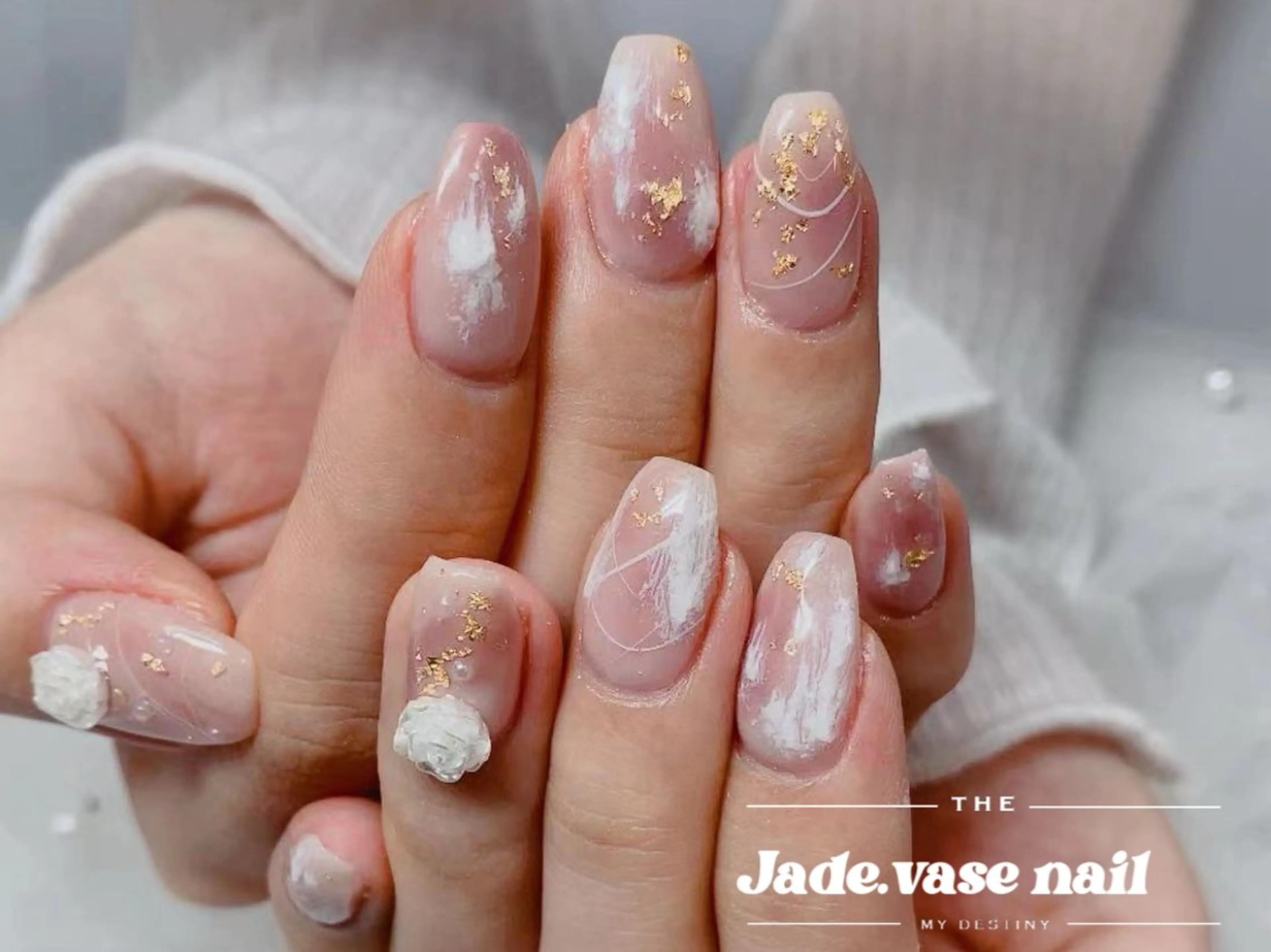 ネイル ハンドネイル ハンドケア ✰Jade.vase 銀座一丁目・東銀座のネイルデザイン