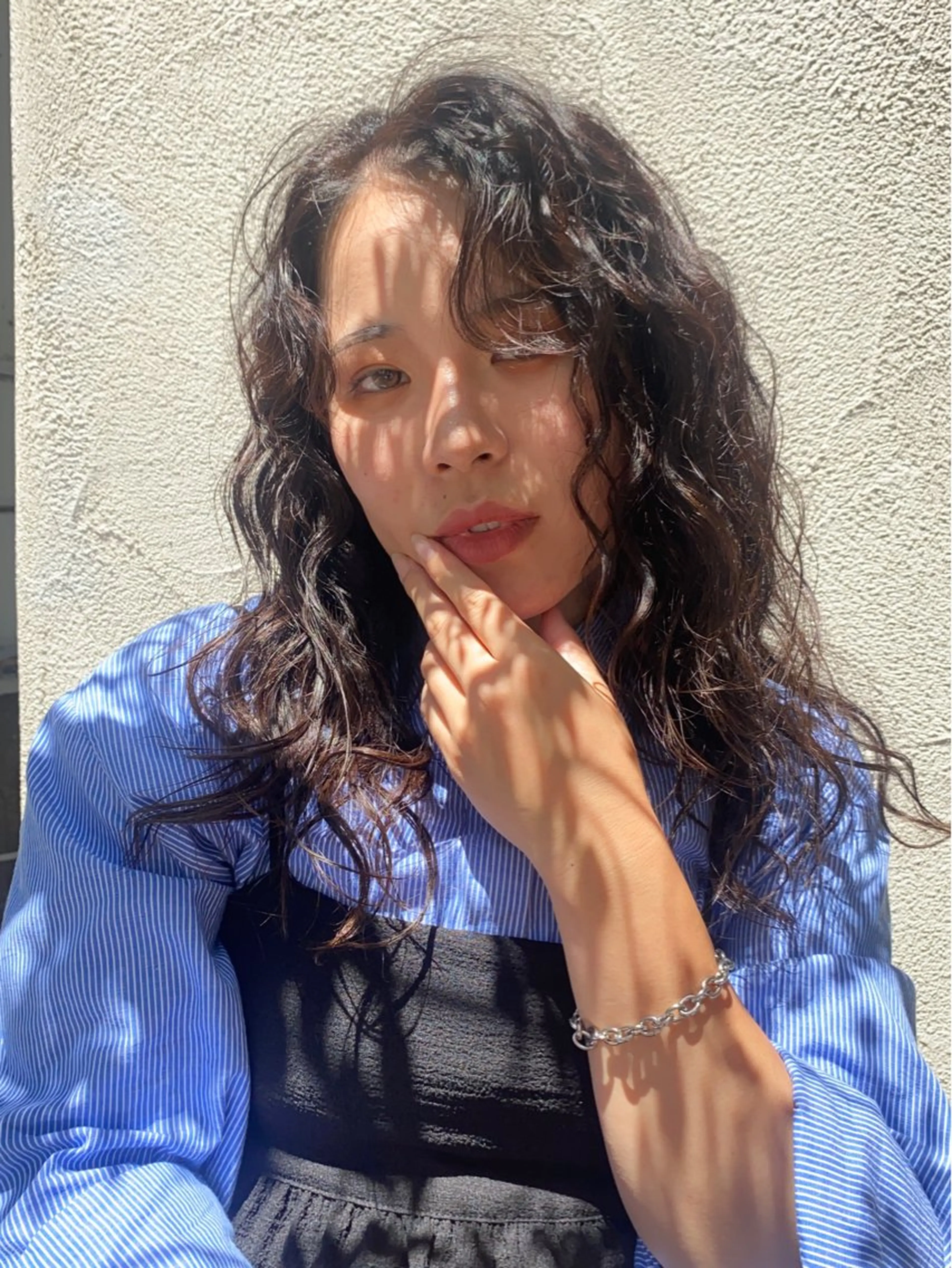 ロング カラー パーマ ヘアアレンジ izumi/ ボブ/パーマのヘアスタイル