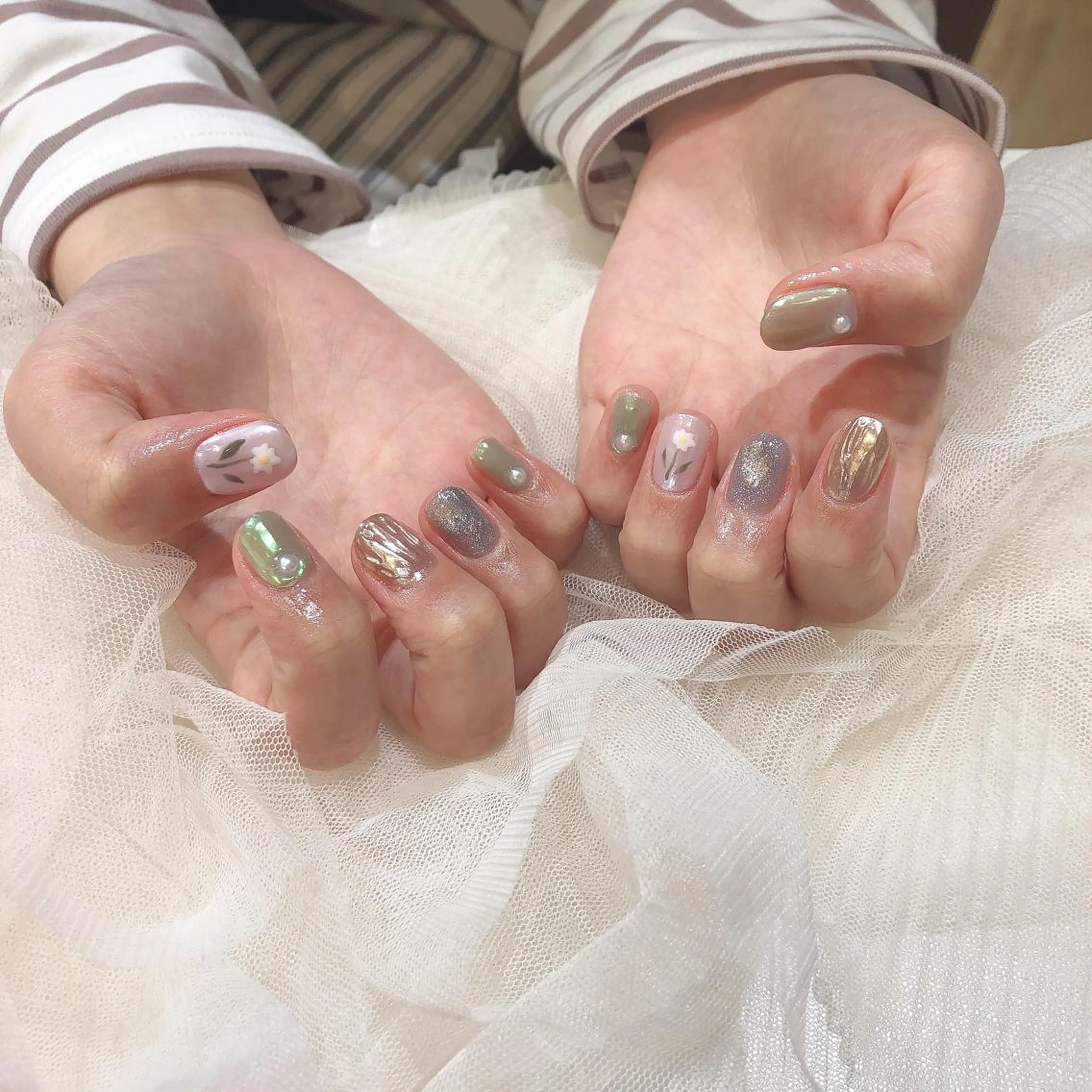 ネイル classic 新横浜所属・山田 暉のネイルデザイン