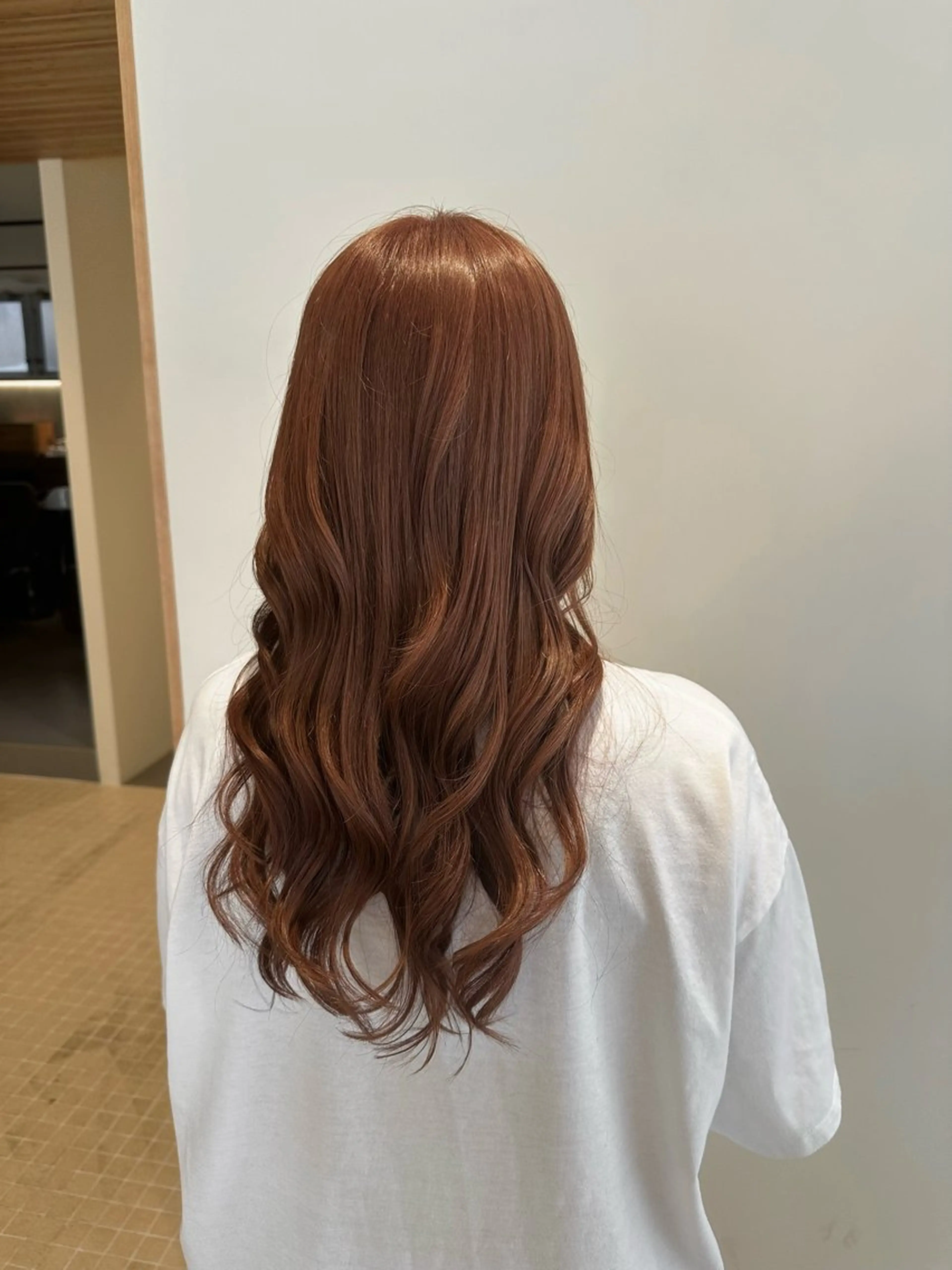 ロング カラー ヘアカラー いまじゅく あおいのヘアスタイル