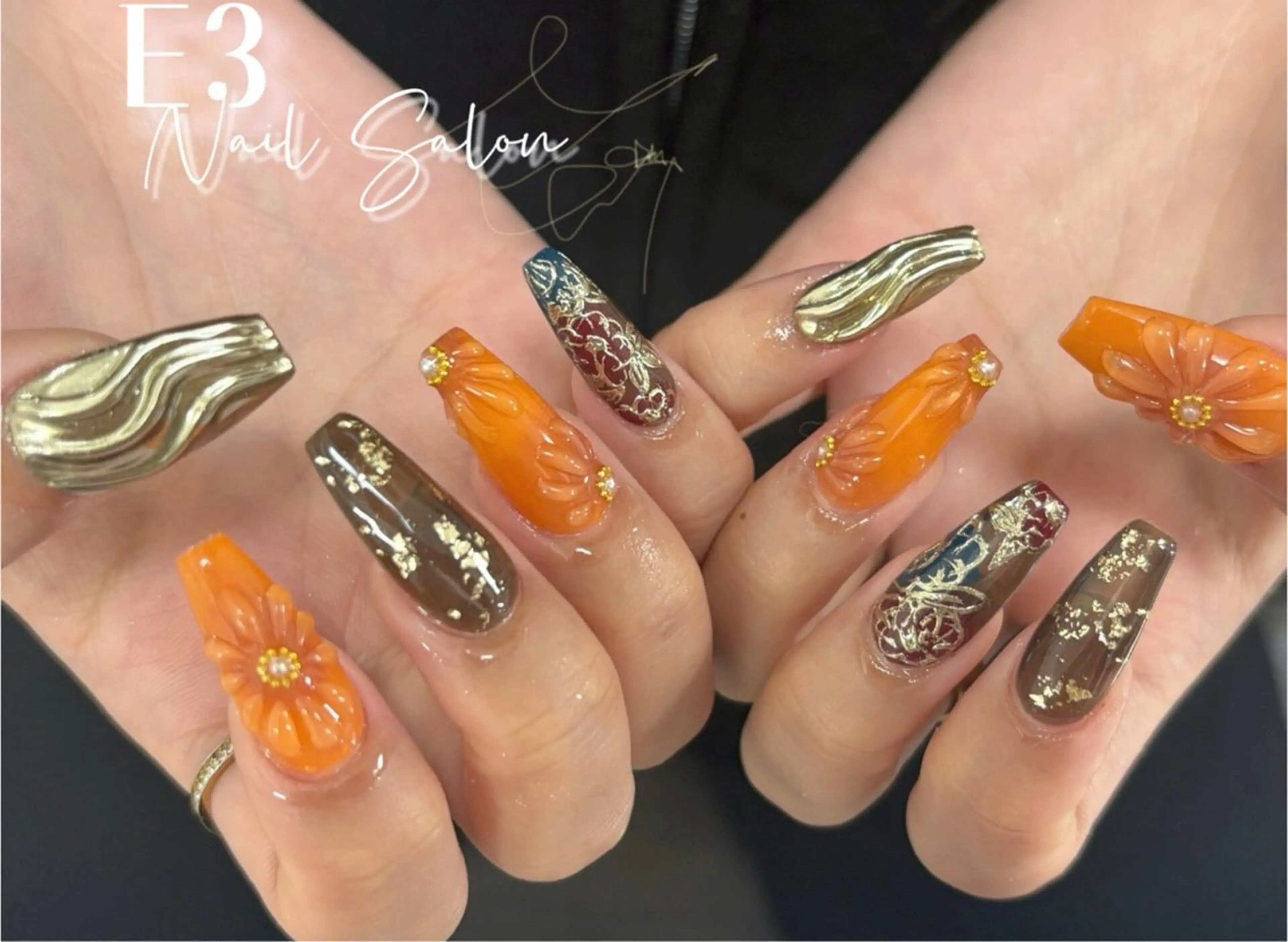ネイル ハンドネイル E3 ナナのネイルデザイン