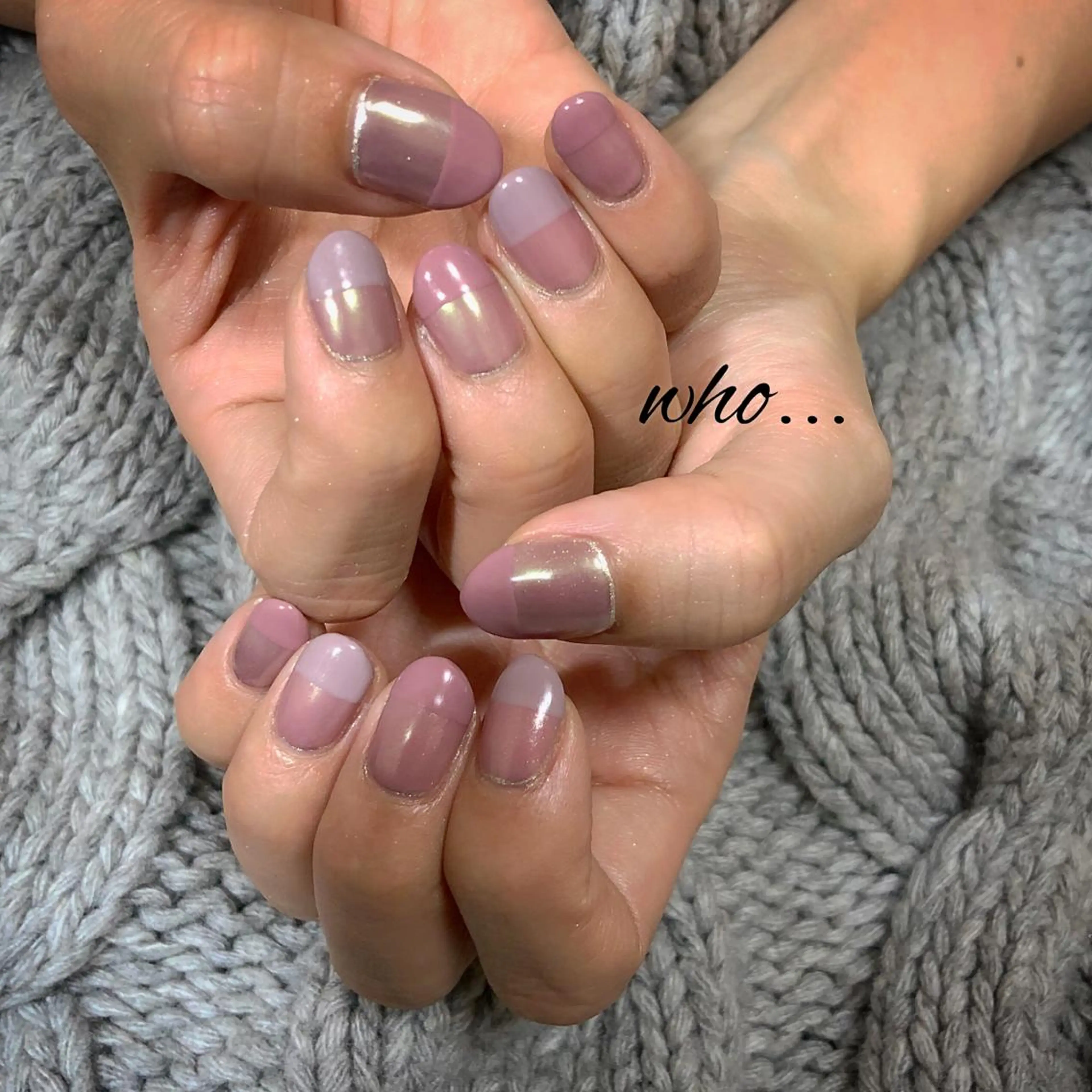 ネイル ミラーネイル NailSalon who...所属・n. fumikoのネイルデザイン