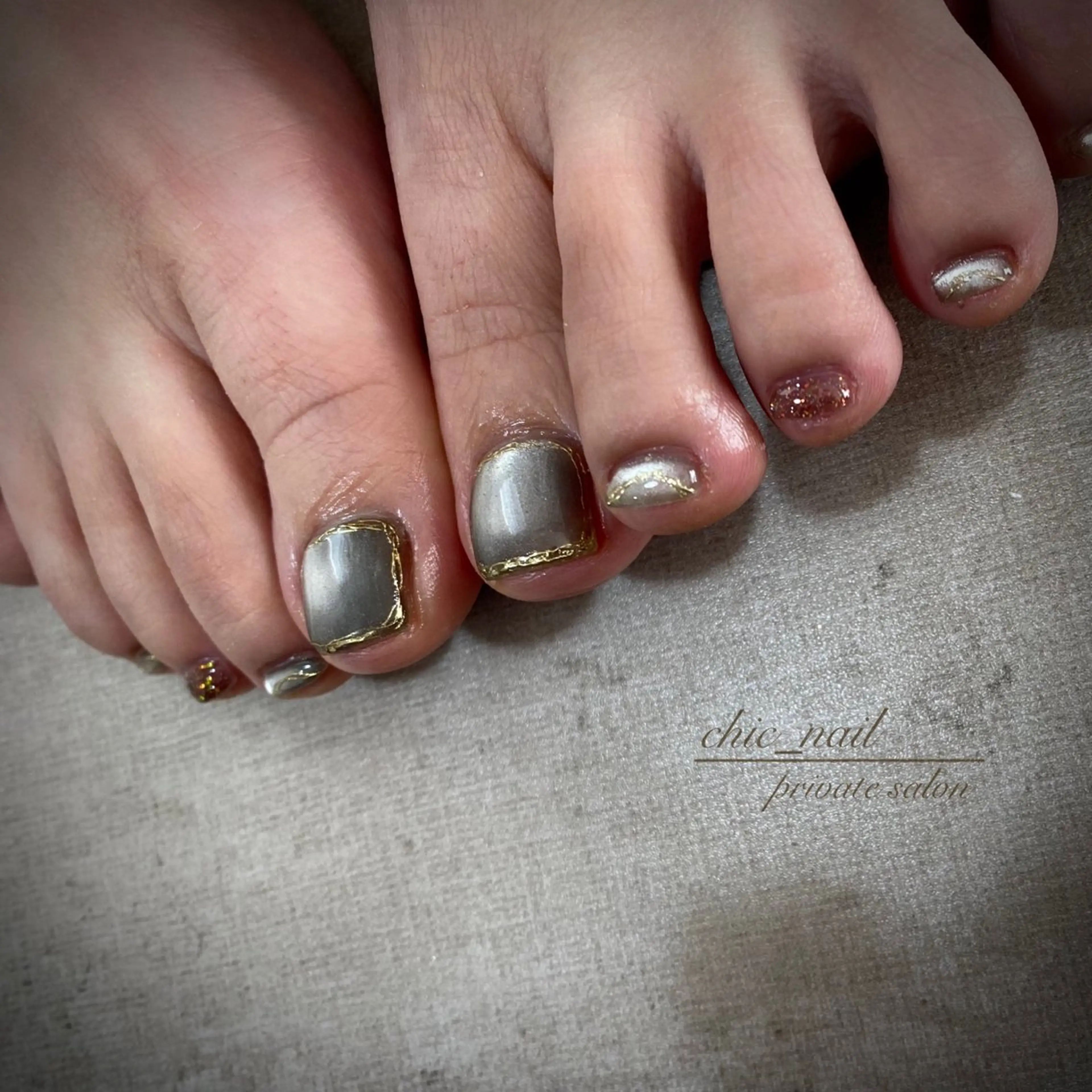 ネイル フットネイル chic_nail chieのネイルデザイン