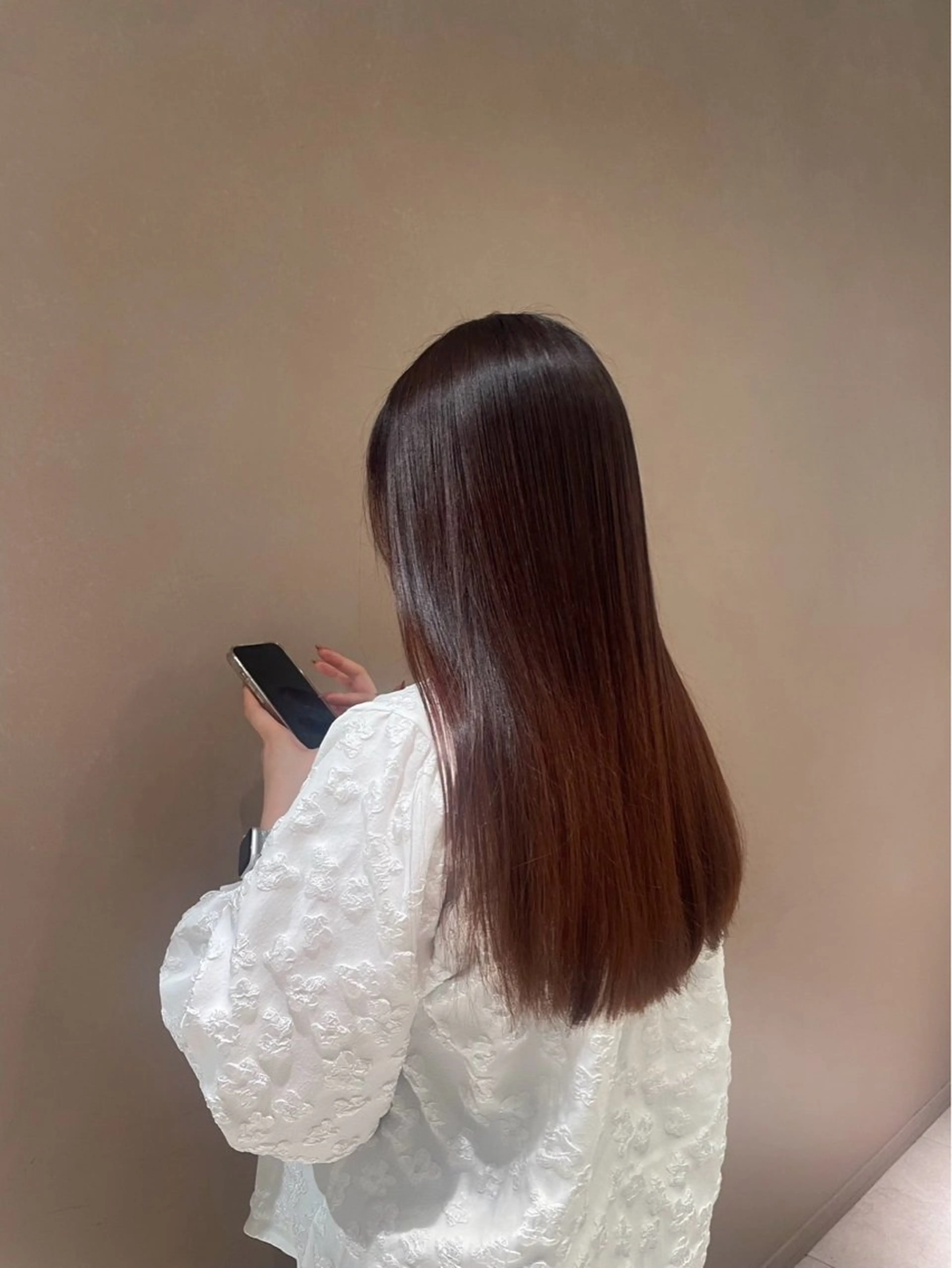 ロング Un ami shibuya所属・平居 舞白のヘアスタイル