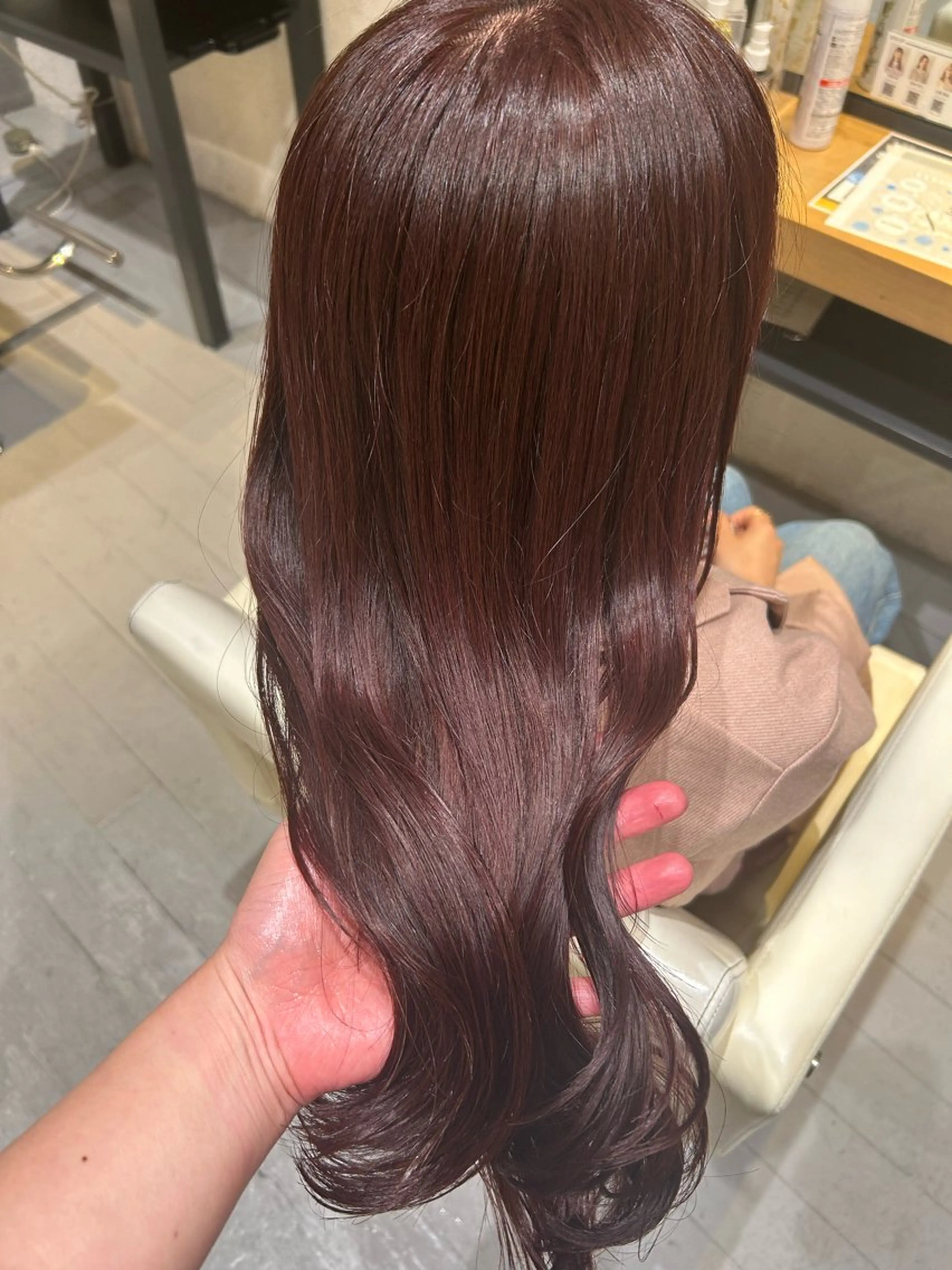 ロング カラー 東大阪　布施 sharaのヘアスタイル