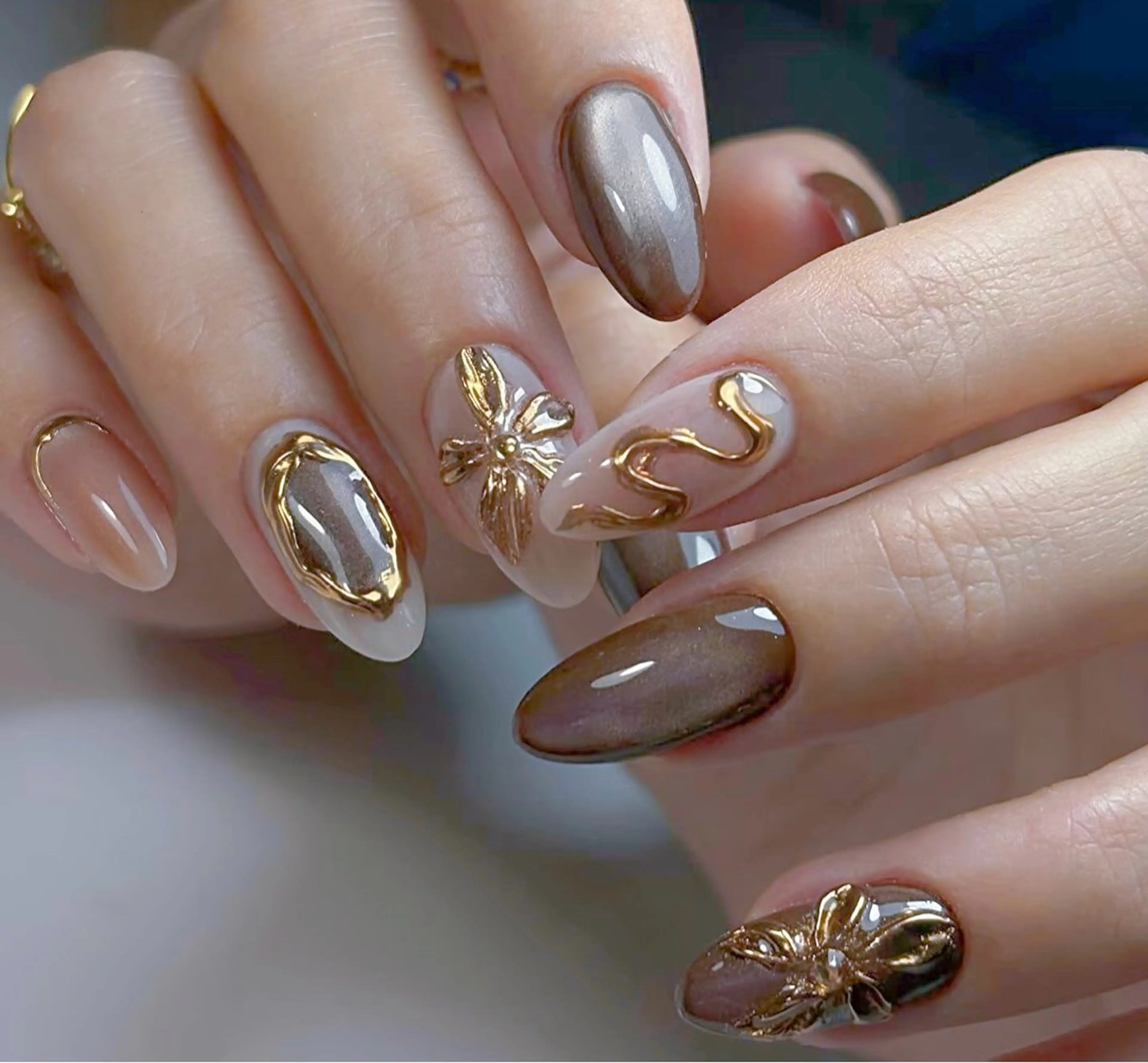 ネイル ハンドネイル Luminail 新小岩のネイルデザイン