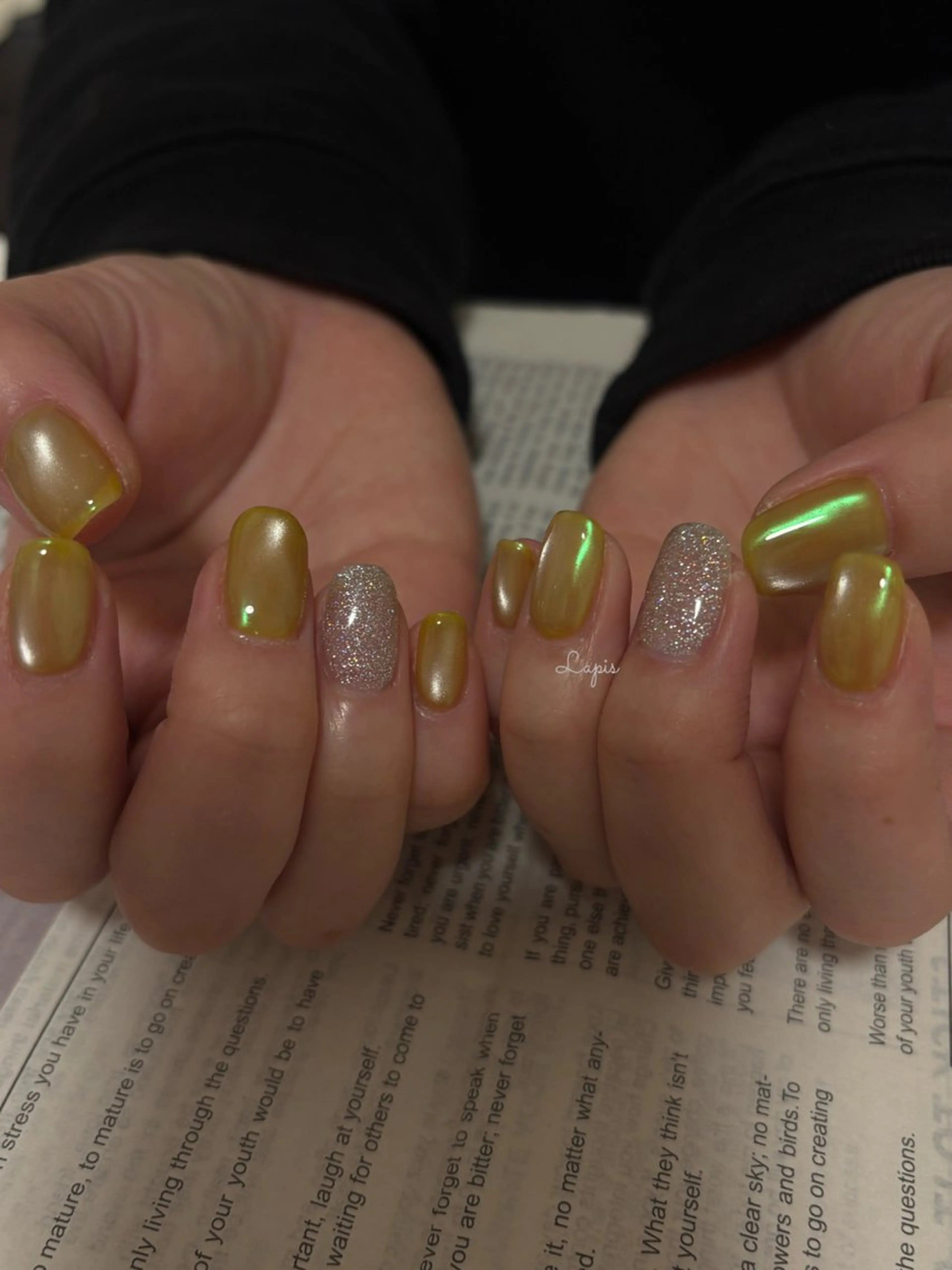 ネイル ハンドネイル Lapis *のネイルデザイン