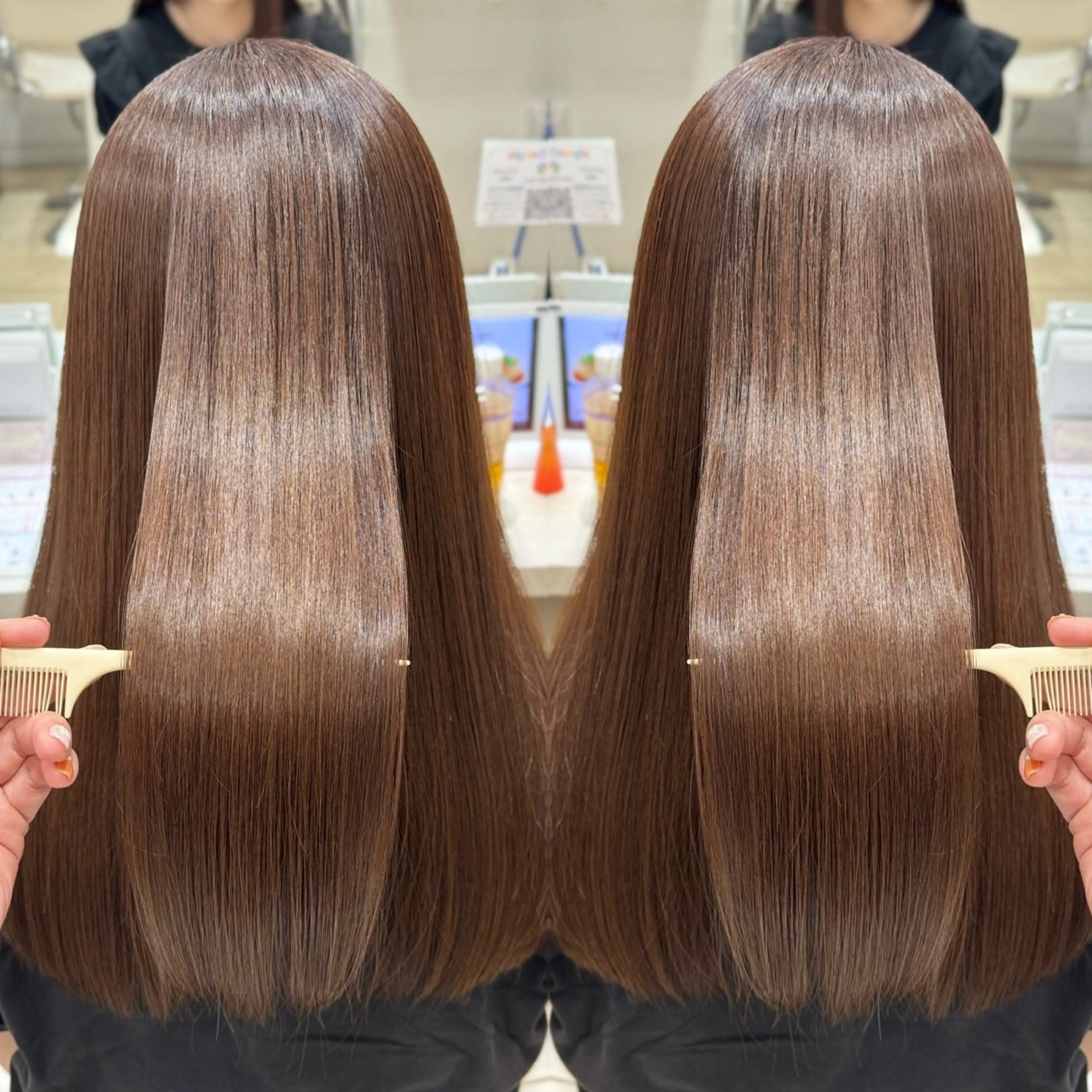 ロング カラー カット ヘアカラー トリートメント 💎髪質改善特化/ 町田莉彩💎のヘアスタイル