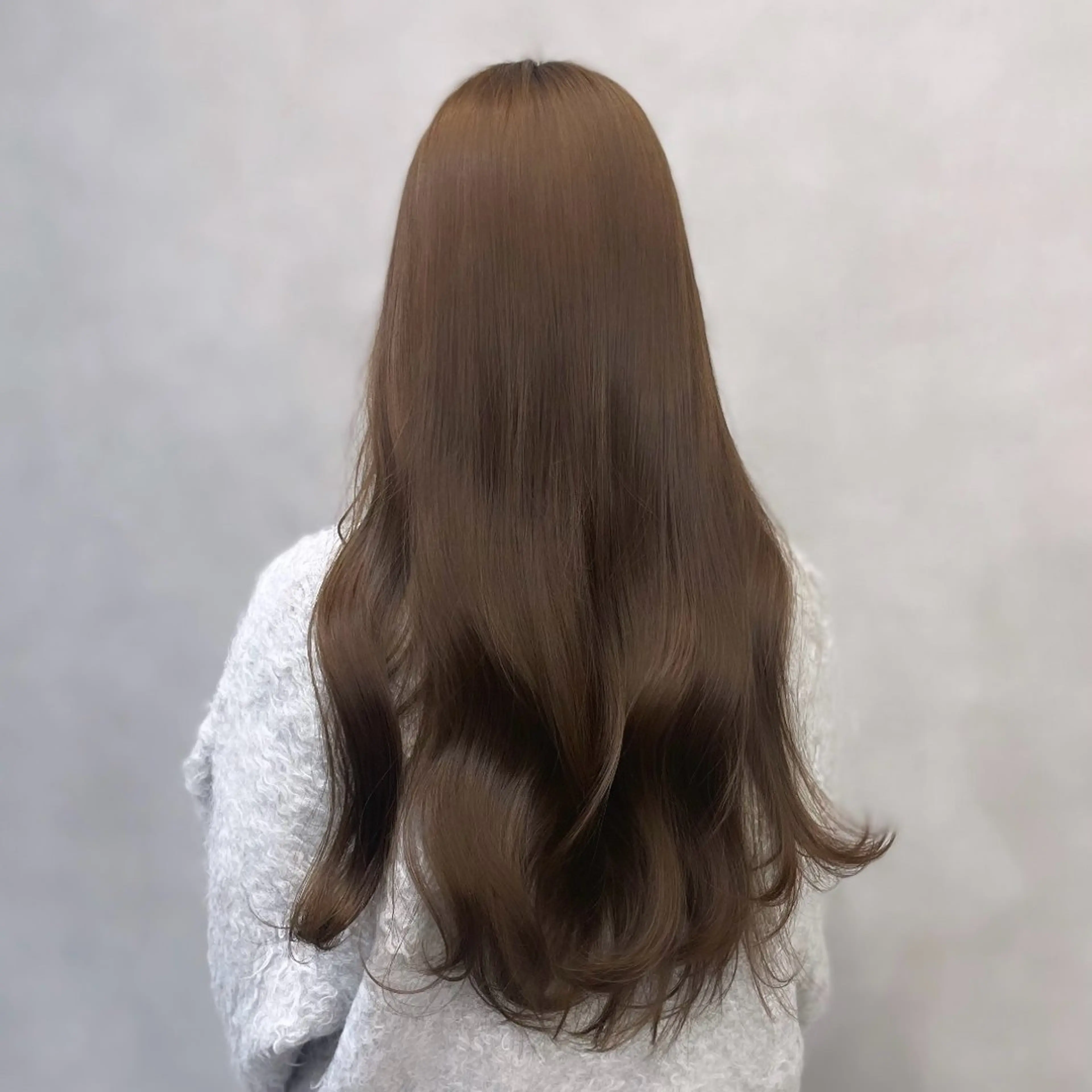 ロング カラー ベージュカラー ブリーチ 透明感カラー ダブルカラー ミルクティーベージュ ヘアカラー Rui/透明感カラー 暖色/レイヤーカットのヘアスタイル