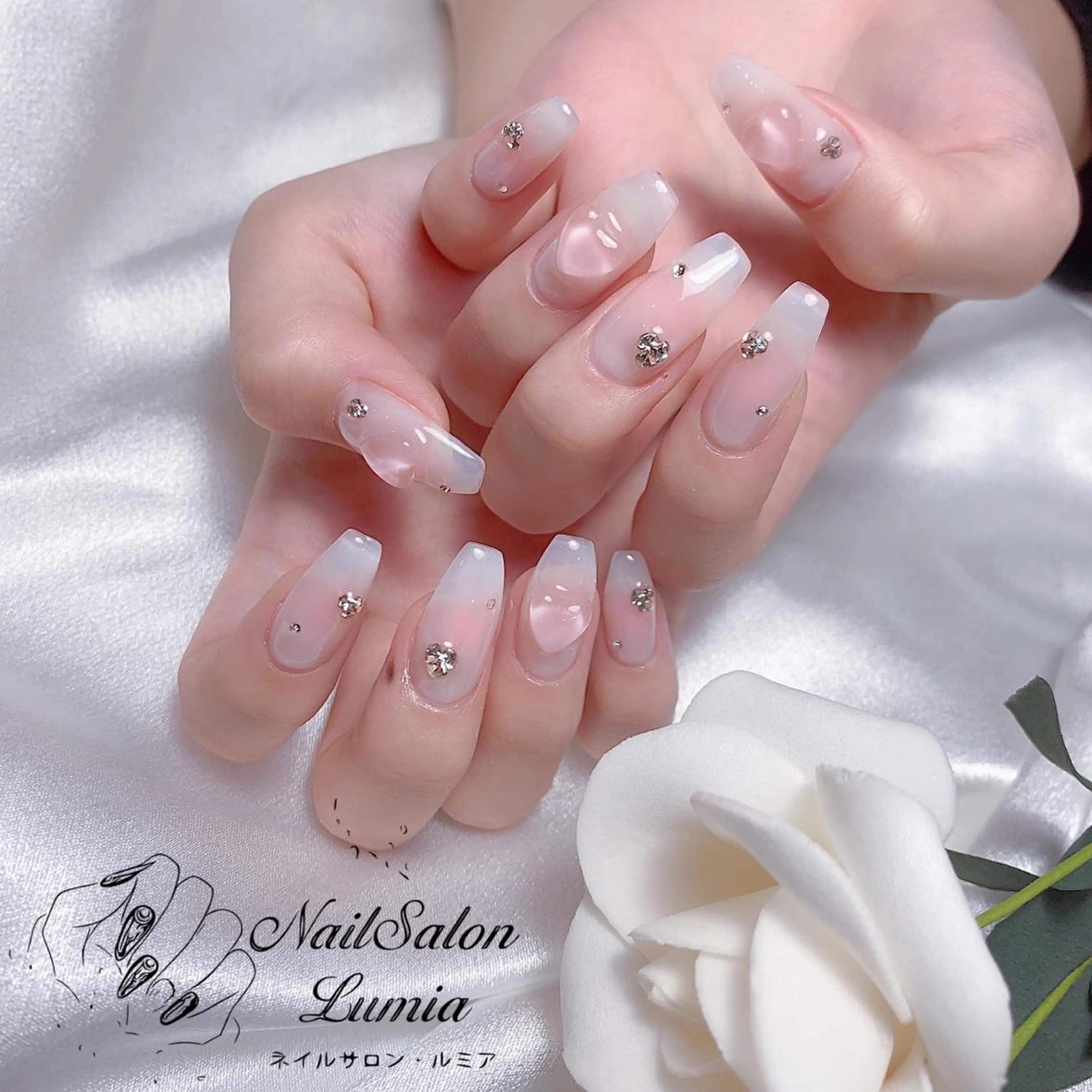 ネイル ハンドネイル ネイルサロン ルミア Lumia 店長のネイルデザイン