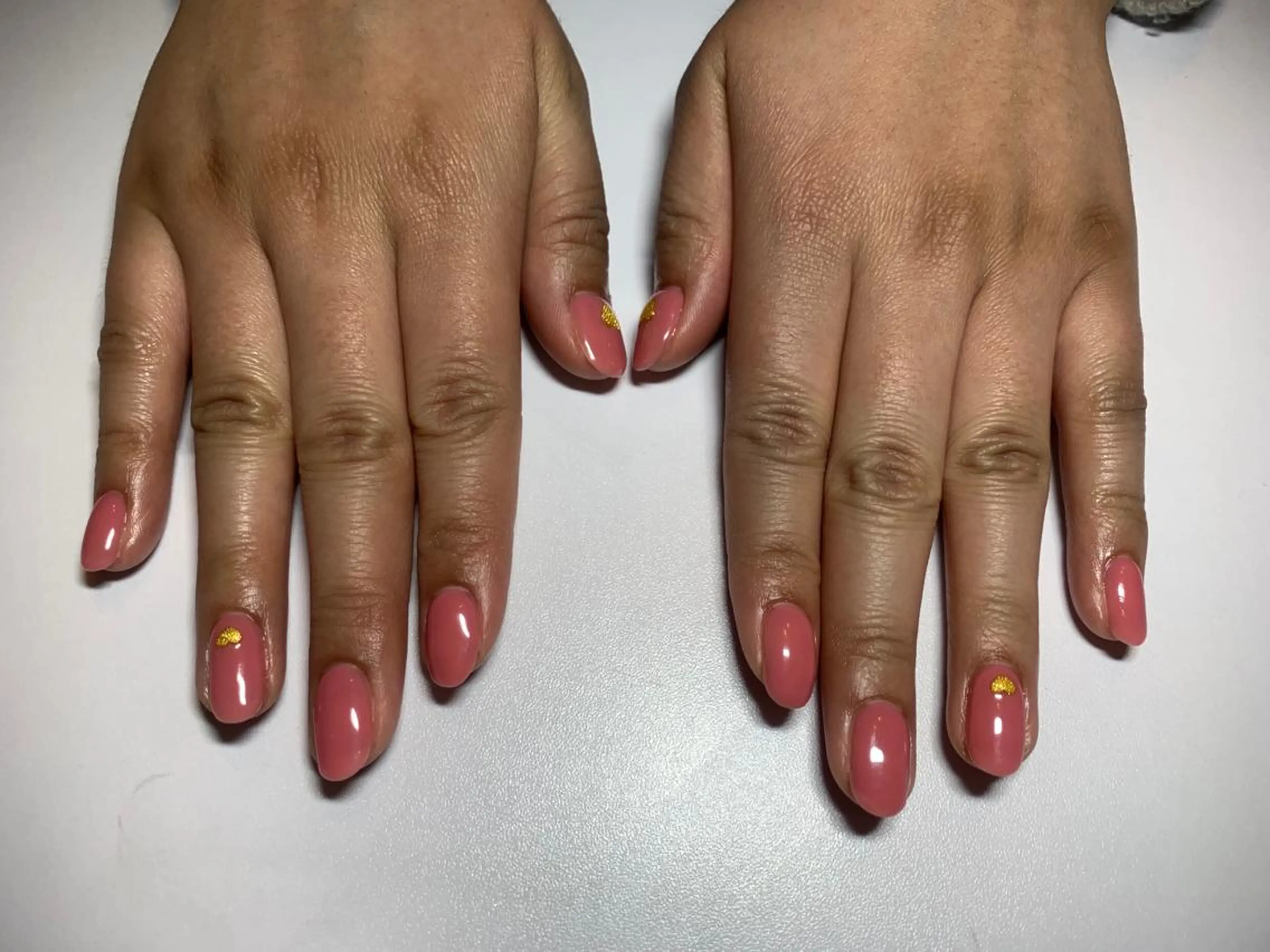 ネイル ワンカラーネイル 春ネイル 松山 美由紀のネイルデザイン