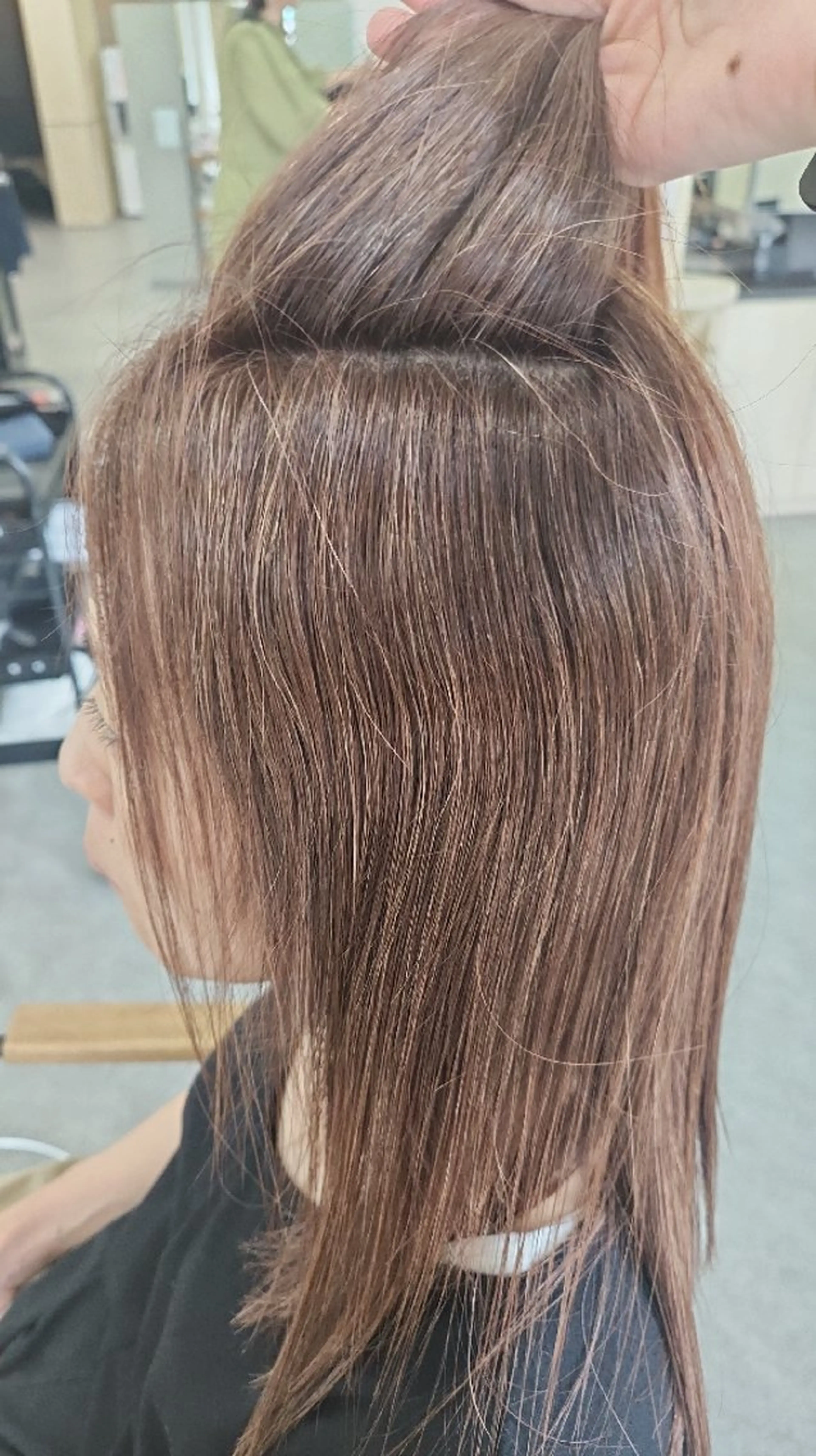 ロング カラー ベージュカラー 髪質改善 トリートメント 安達まい/ インナーカラー◎のヘアスタイル