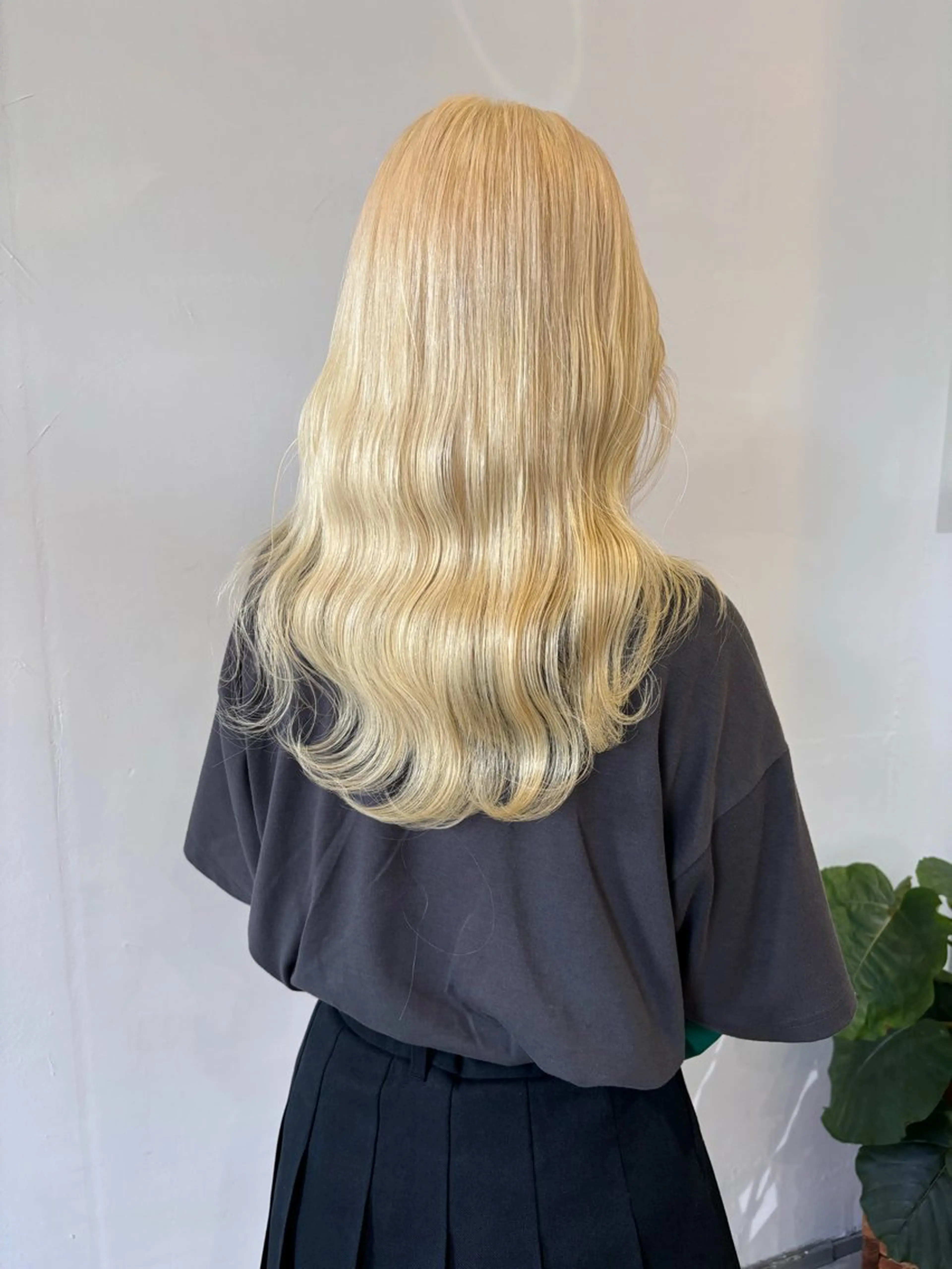 ロング カラー あ あのヘアスタイル