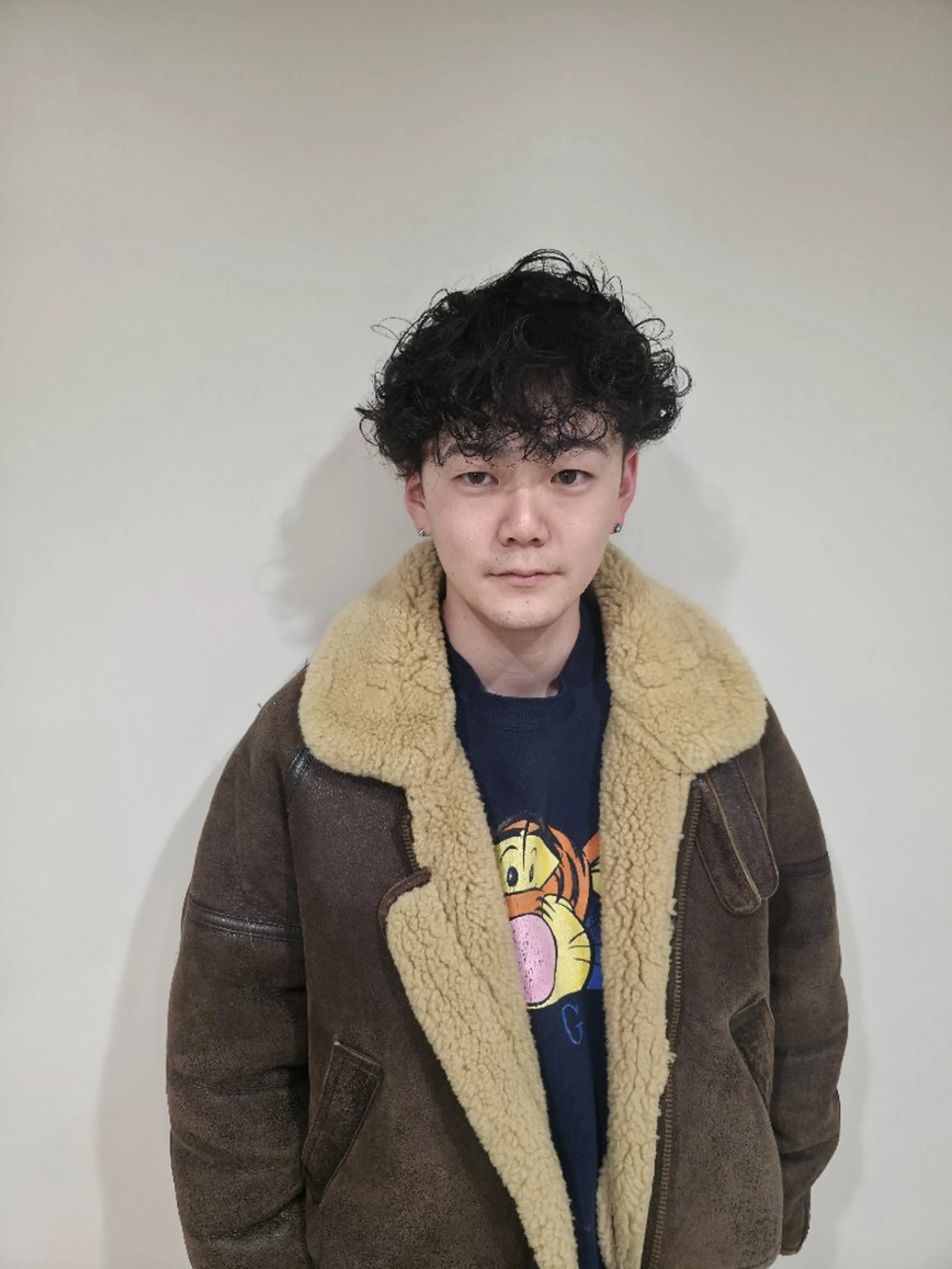 メンズ パーマ カット パーマ トリートメント OMA　片岸 信征のヘアスタイル