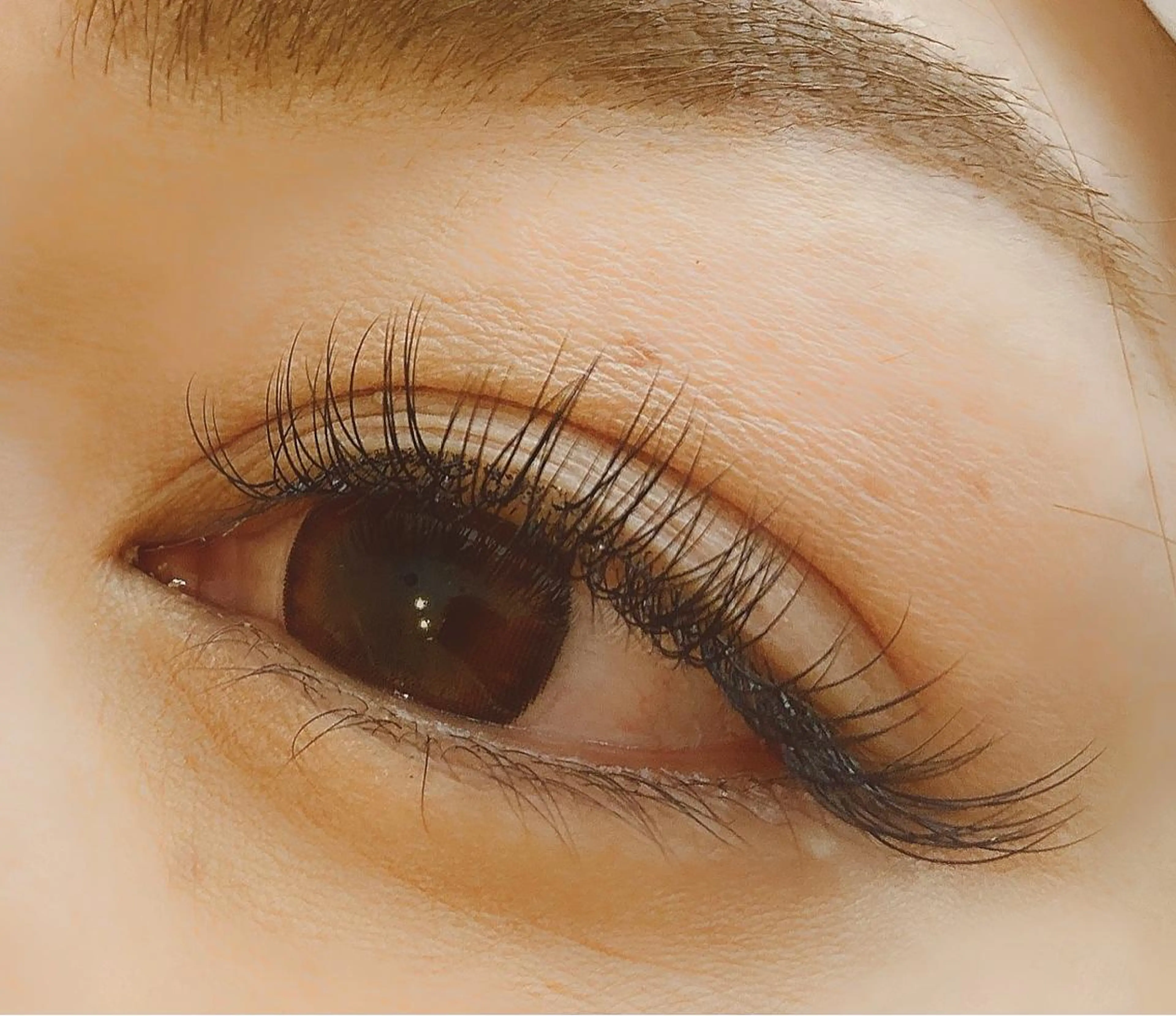 マツエク・マツパ Dカール Jカール 目尻長め ミンク L'Allure所属・野上 好乃のマツエク・マツパデザイン