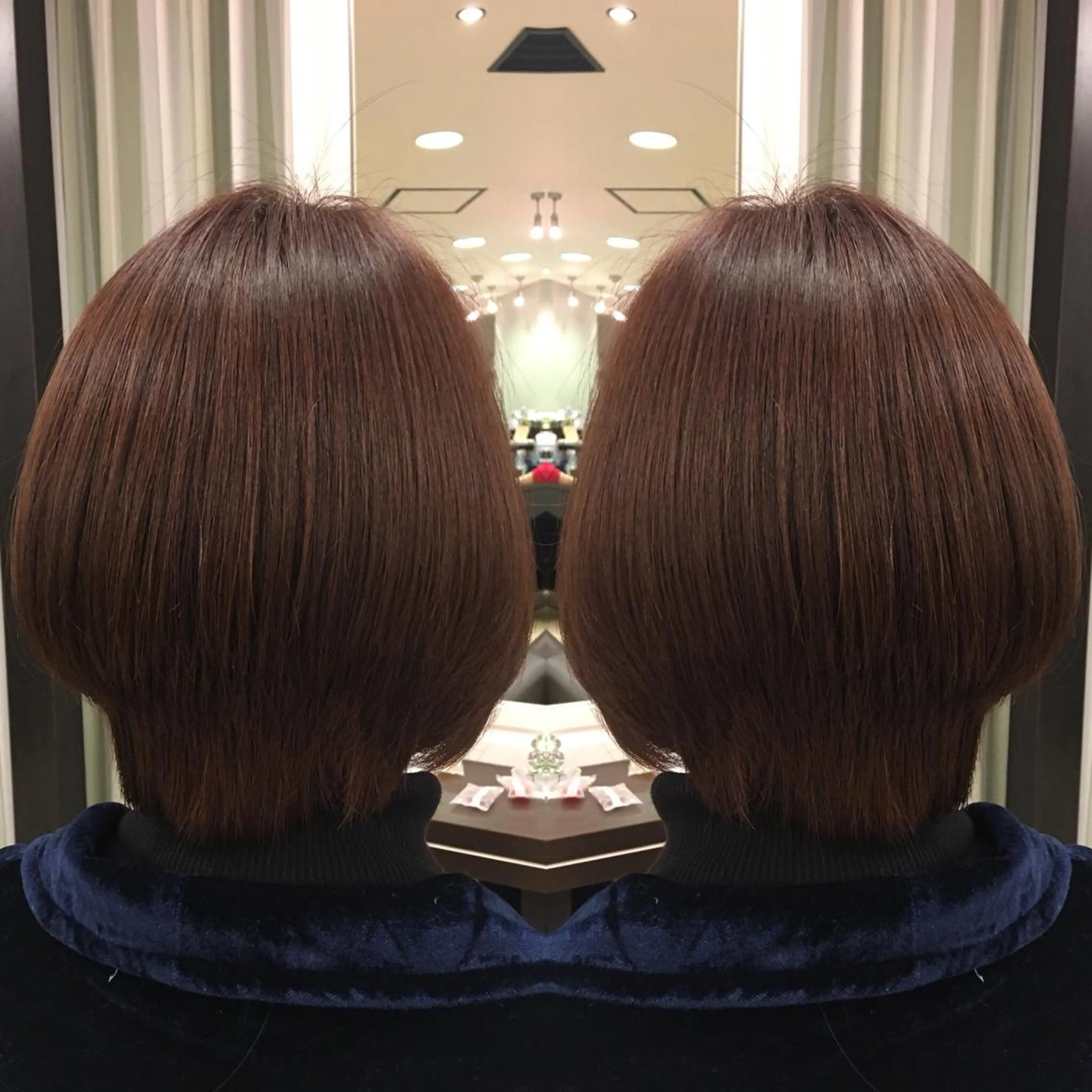 ショート カラー box mico. mutsumiのヘアスタイル