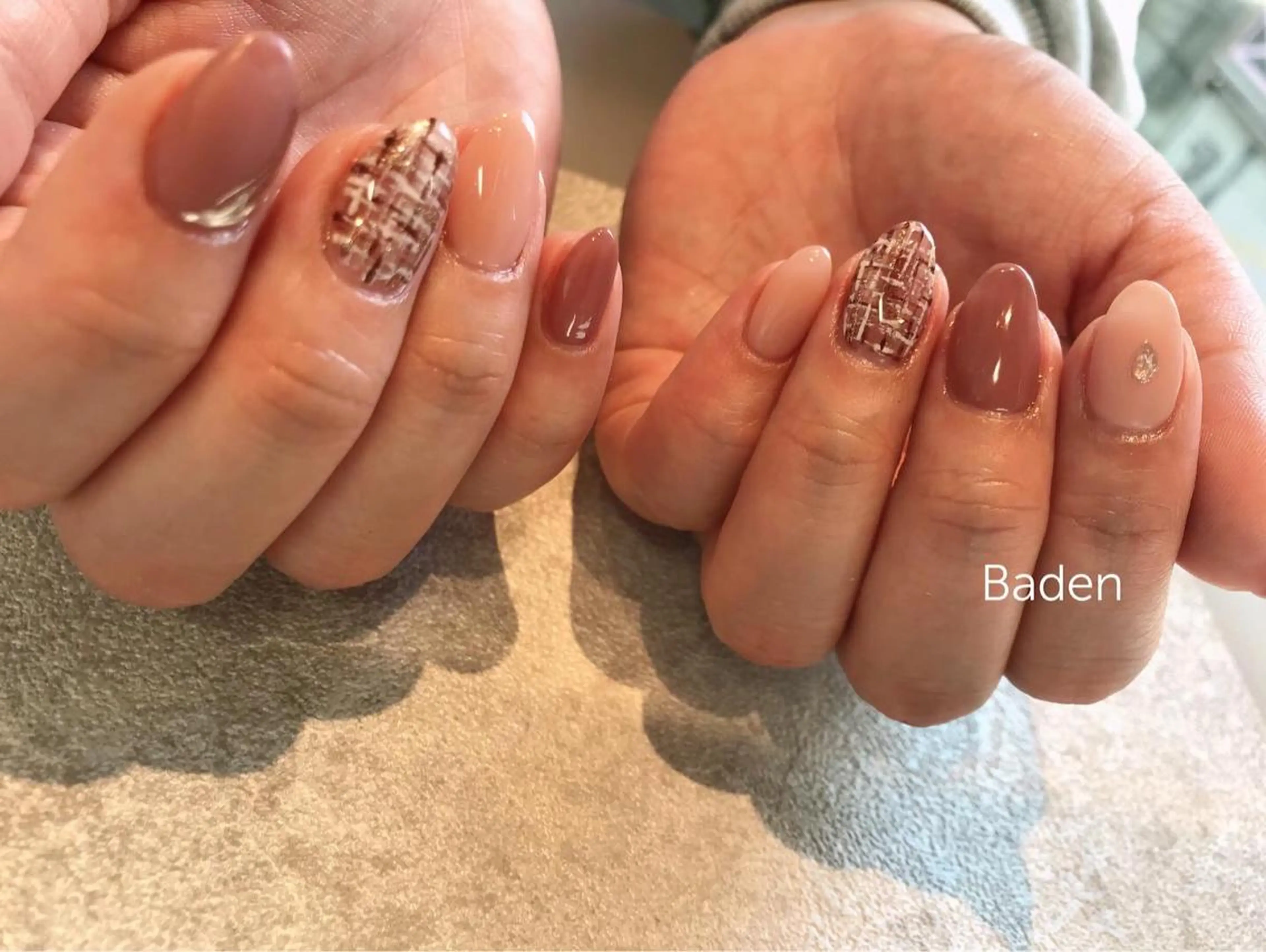 ネイル 春ネイル ハンドネイル Baden Nail ﾊﾞ-ﾃﾞﾝ ﾈｲﾙのネイルデザイン