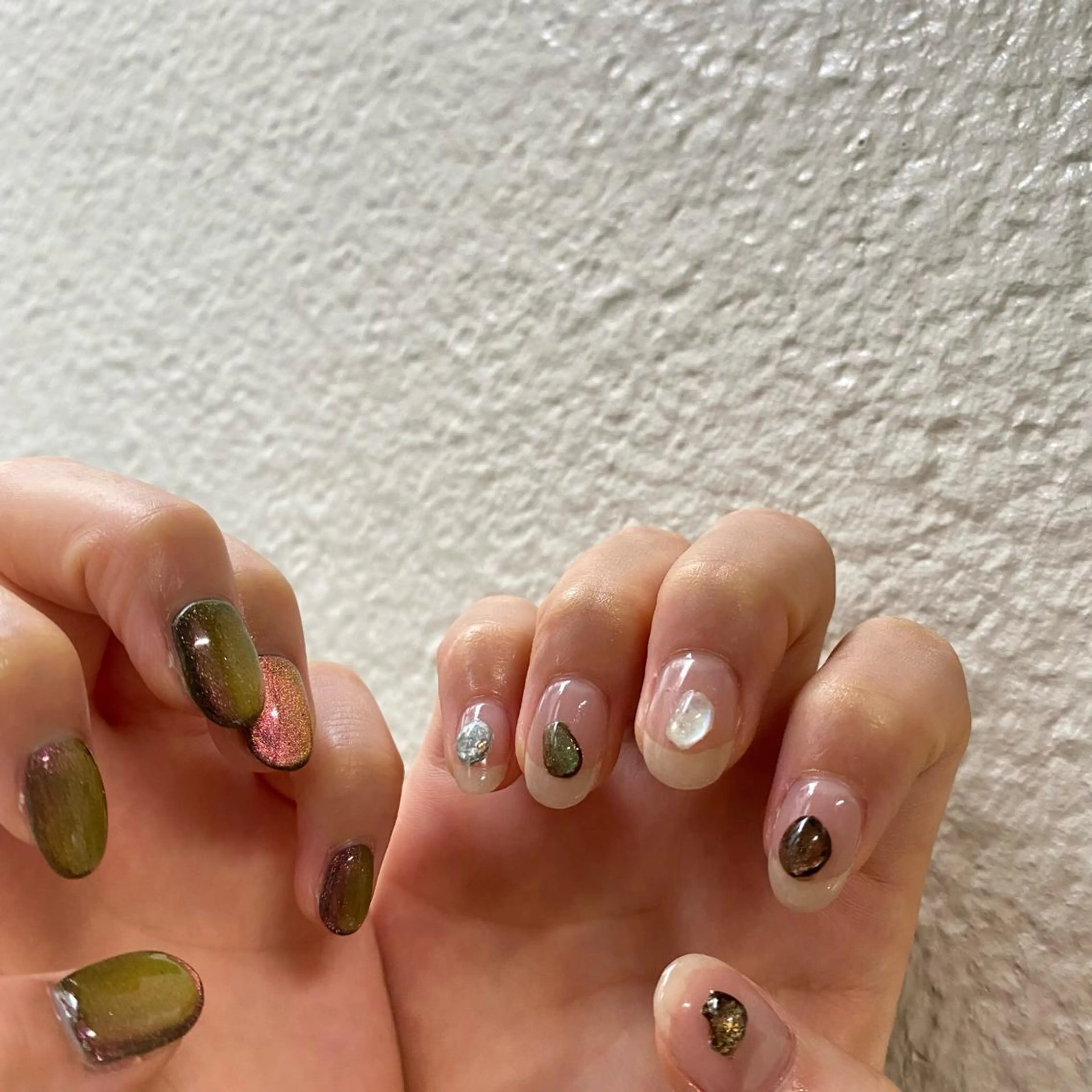 カラー ネイル scre as Etelのネイルデザイン