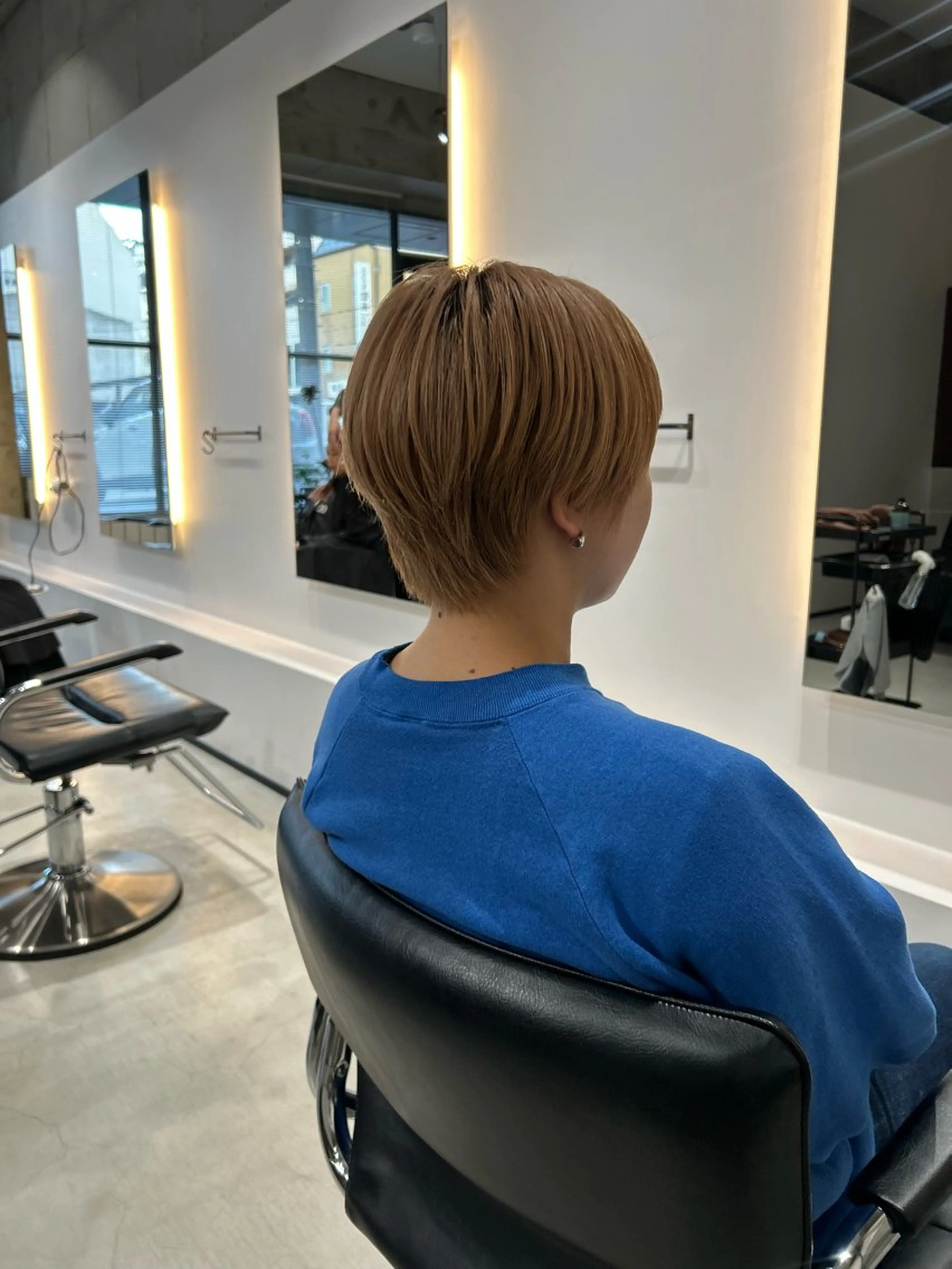 ショート レイヤーカット カット ヘッドスパ Nece所属・鈴木 よつはのヘアスタイル