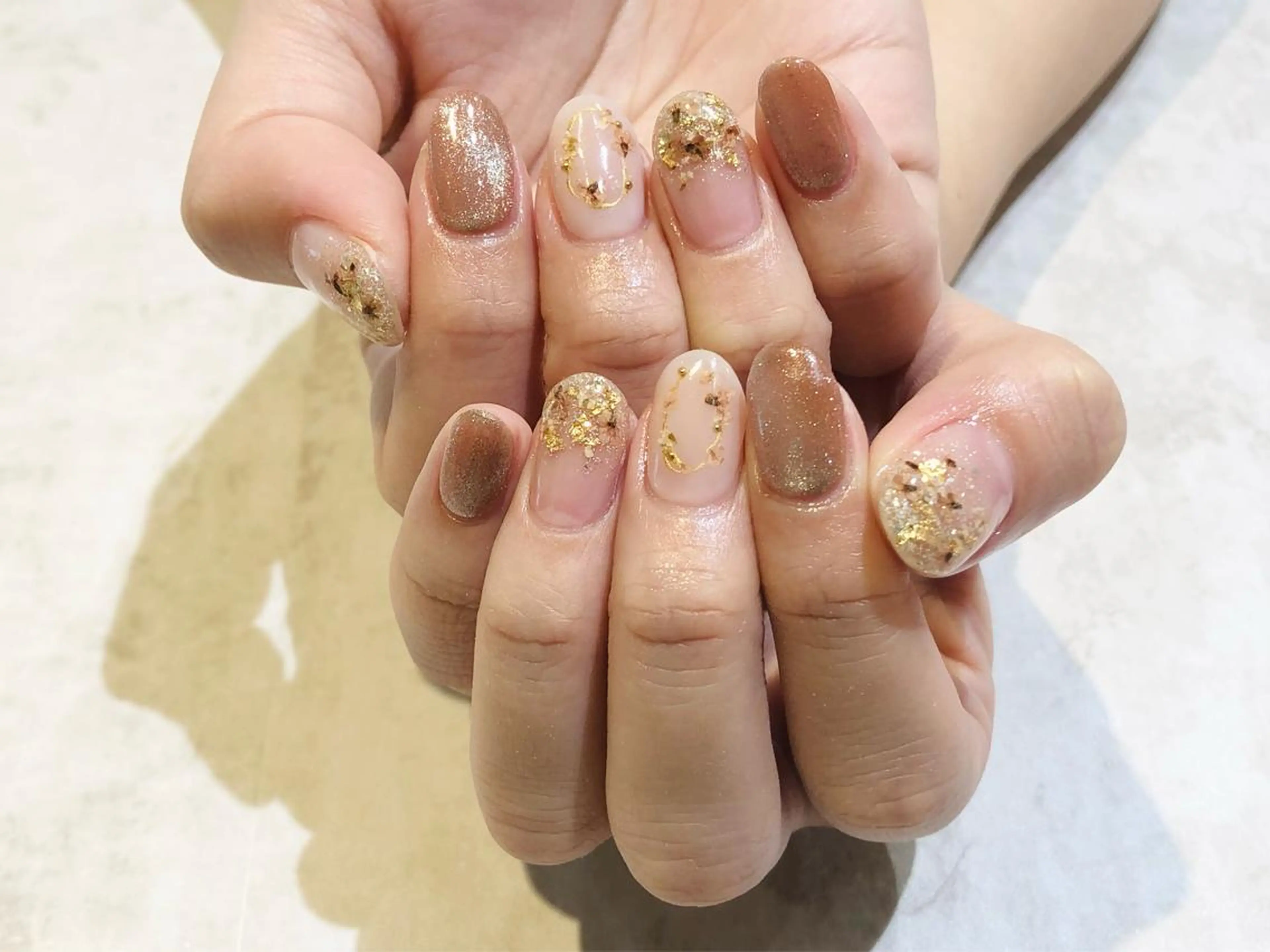 ネイル 舞田 苑香のネイルデザイン