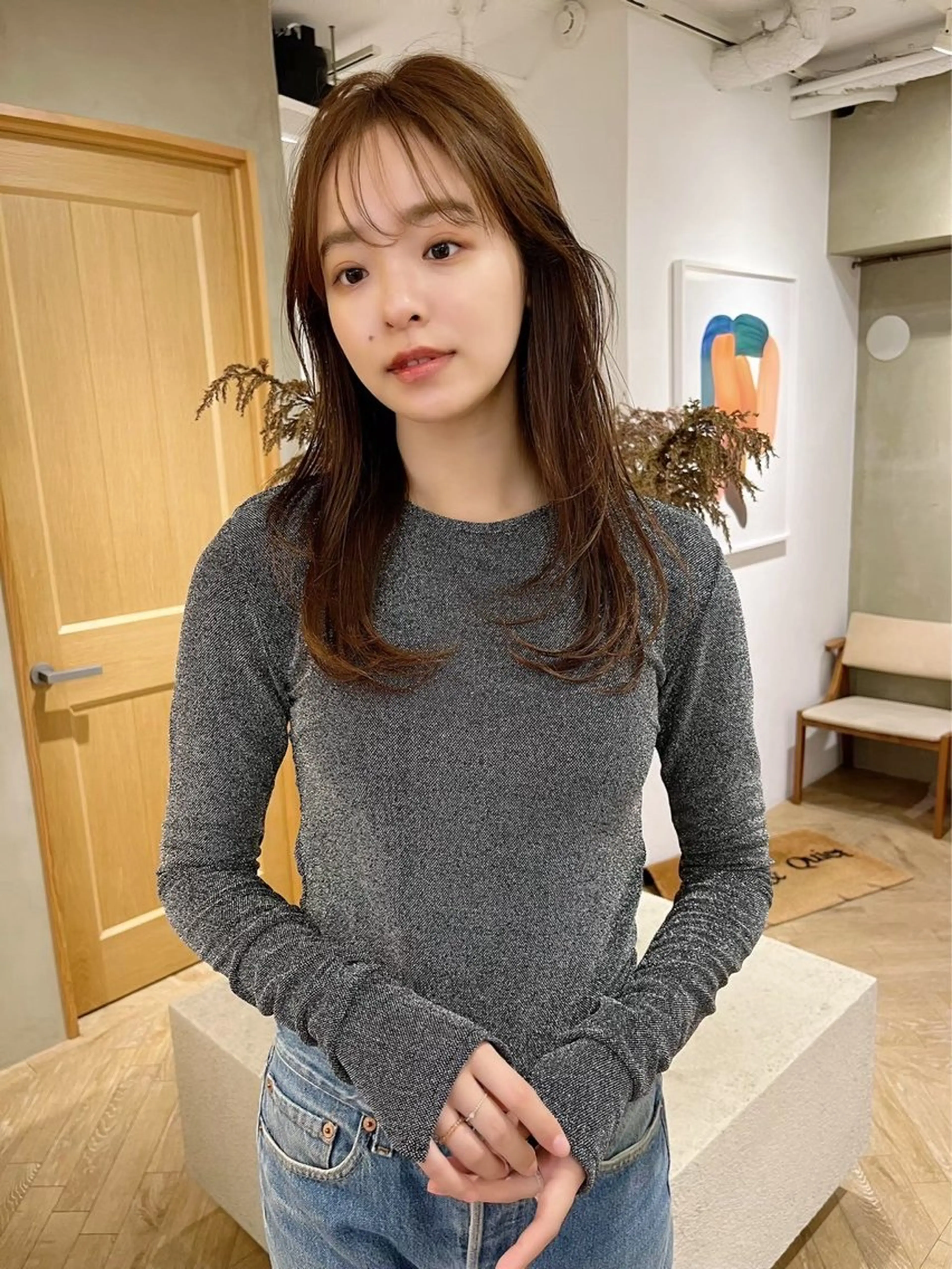 ロング 透けるカラー🫧 Memi🎀のヘアスタイル