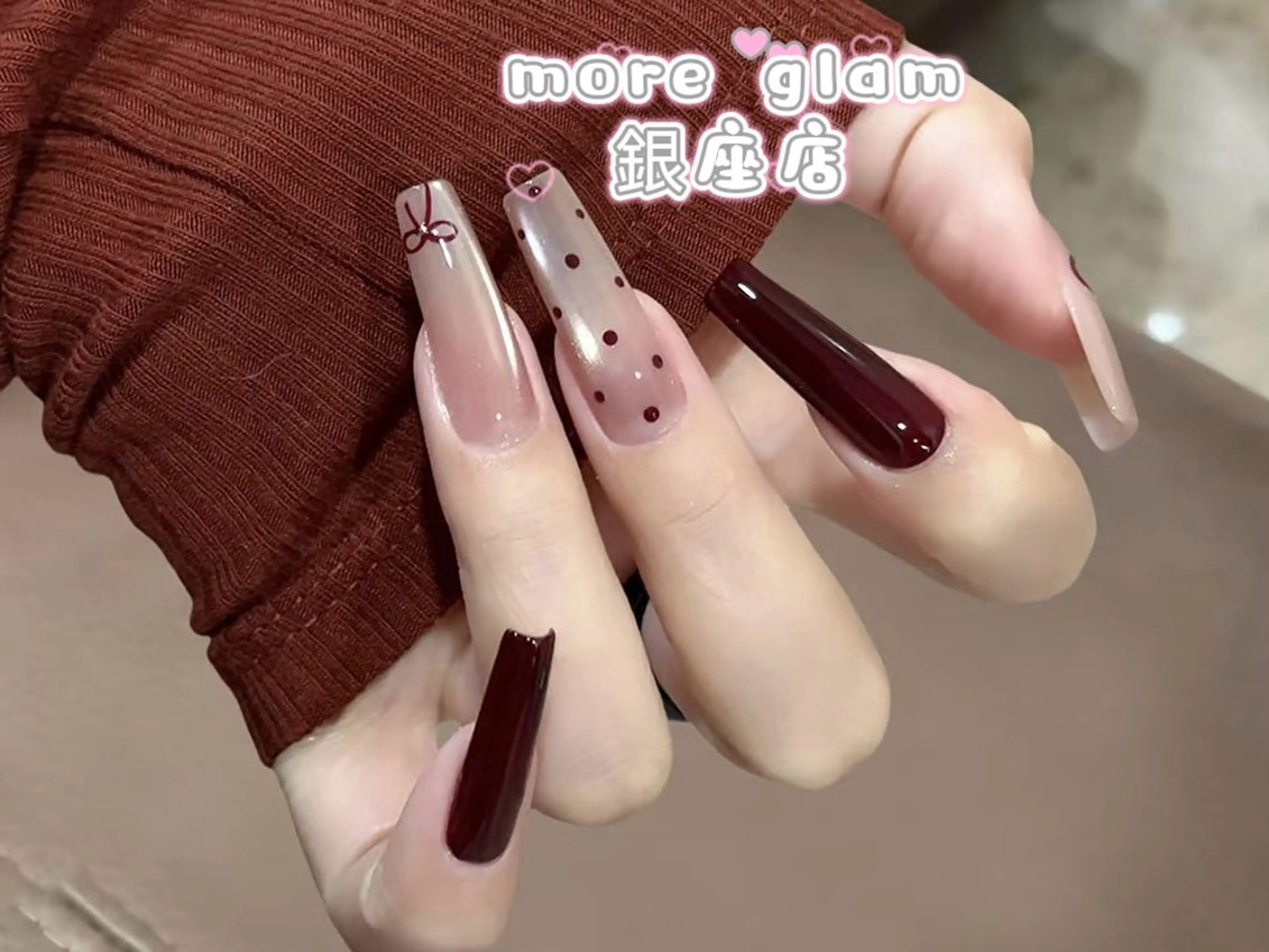 ネイル more glam nail銀座店のネイルデザイン