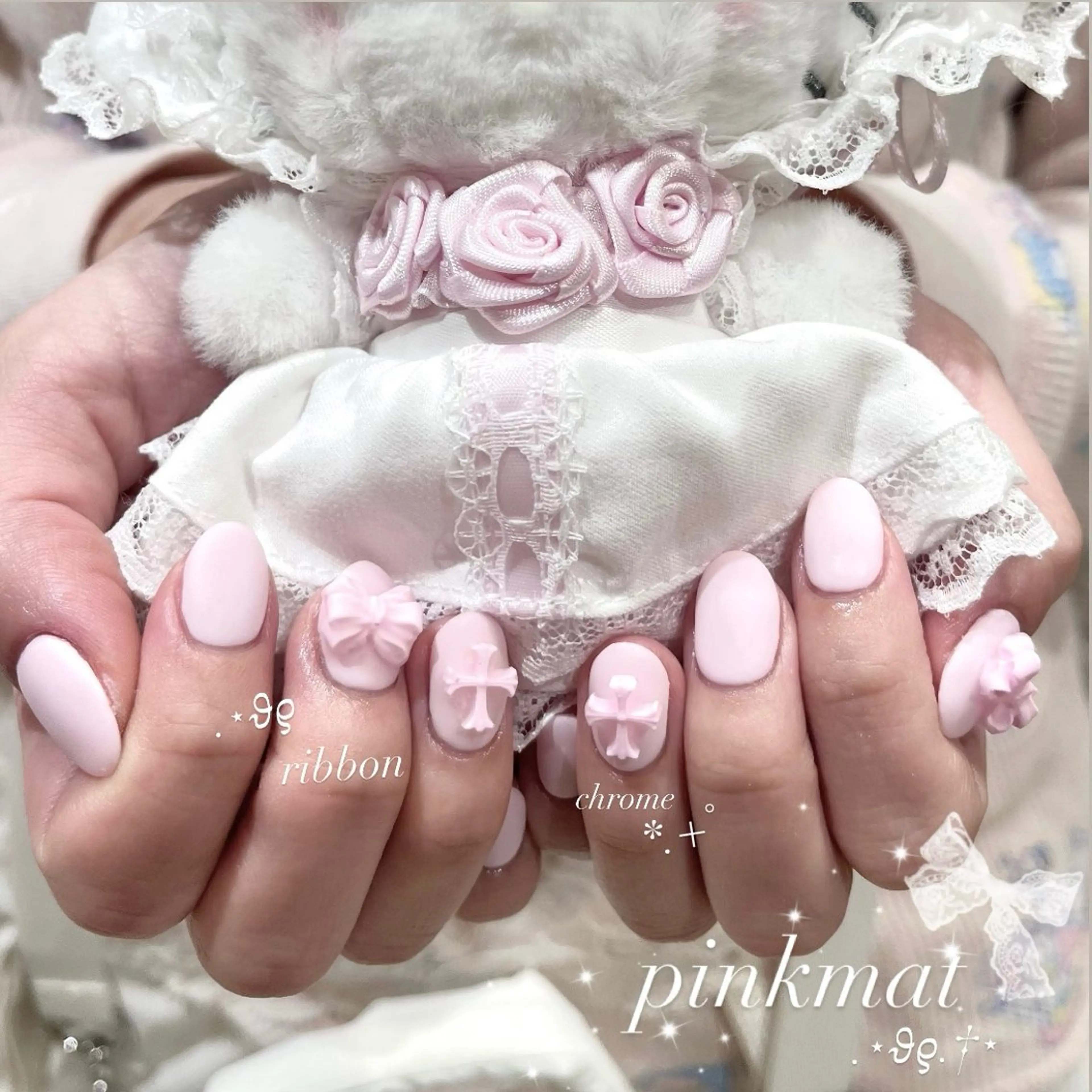 ミニモ特価🍓オフなし♡ハンドワンカラー【パラジェル使用】パーツ🆗の写真