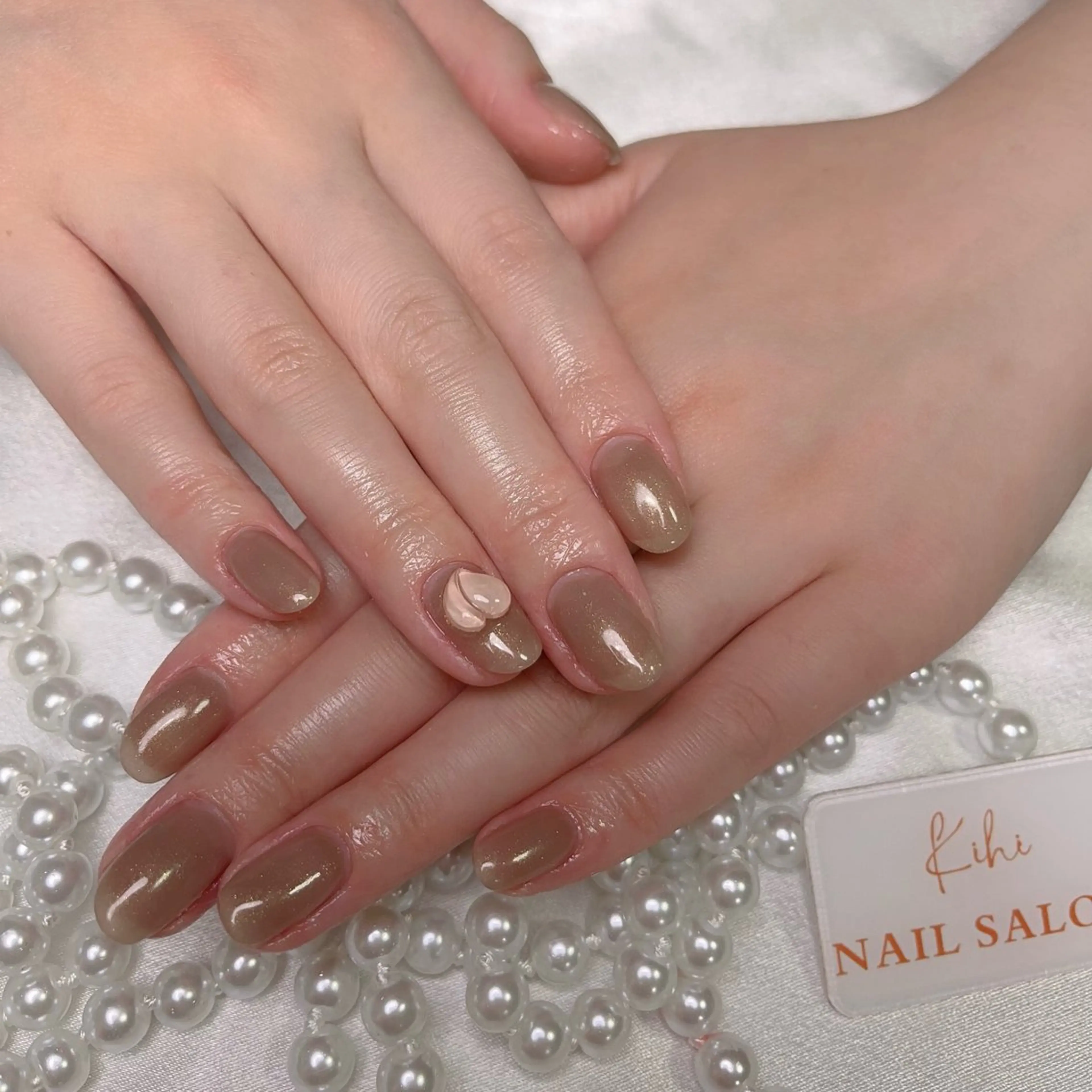 ネイル アートネイル フレンチネイル ジェルネイル グラデーション 韓国ネイル ハンドネイル ハンドケア さくら💮💮 【オフ無料】のネイルデザイン