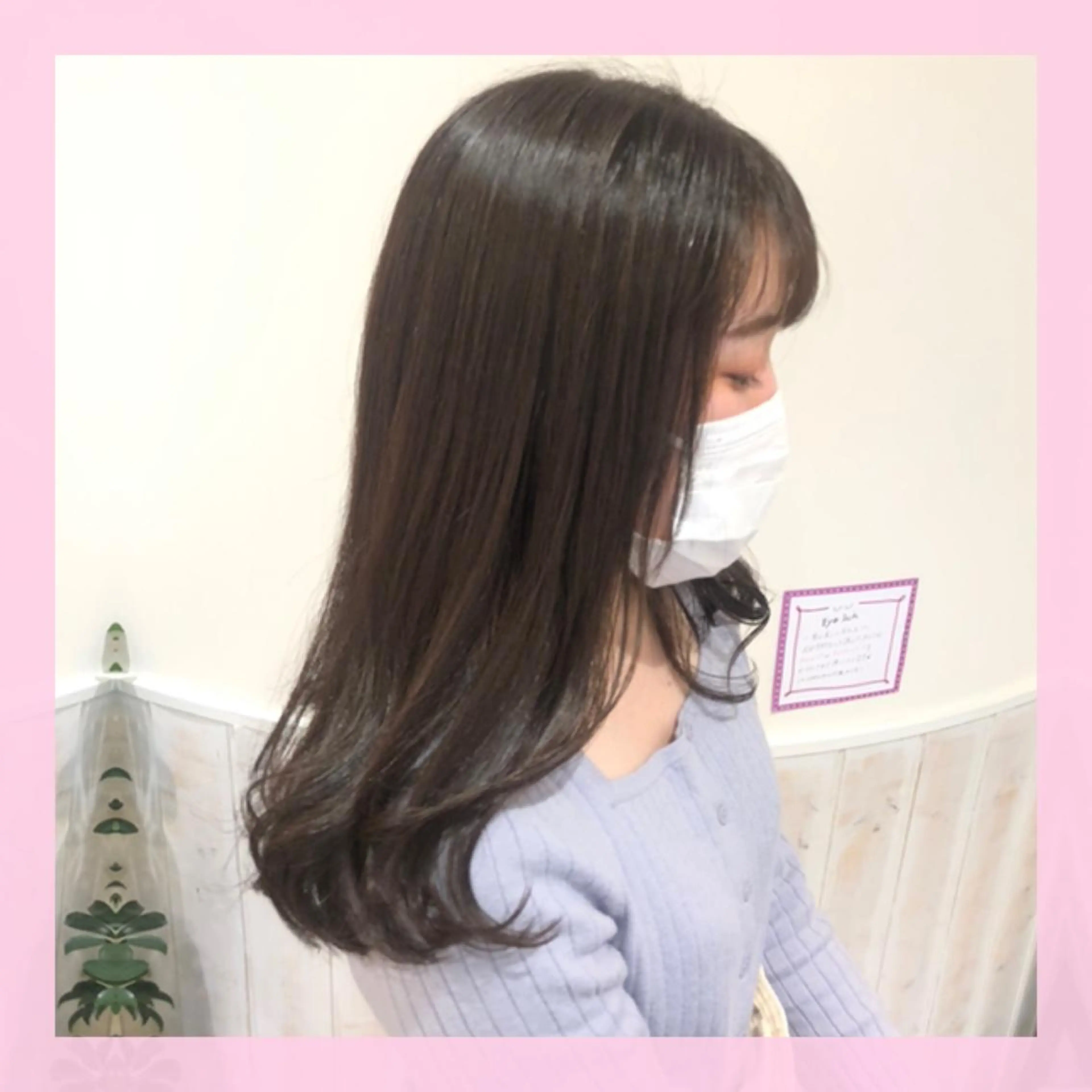 ミディアム カラー plum.所属・🍒前川 🍒のヘアスタイル