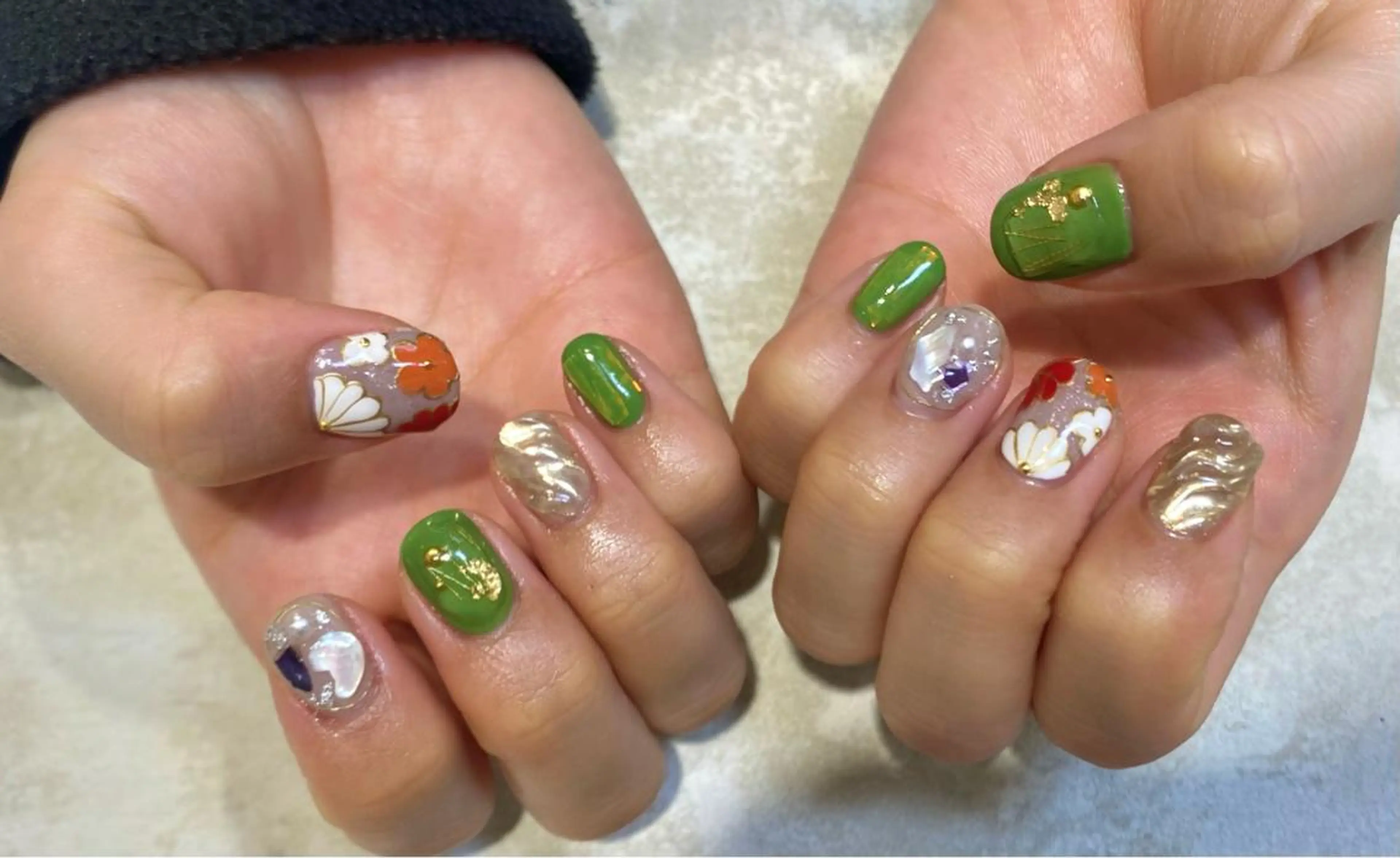 ネイル JurerEye☆ Marikoのネイルデザイン