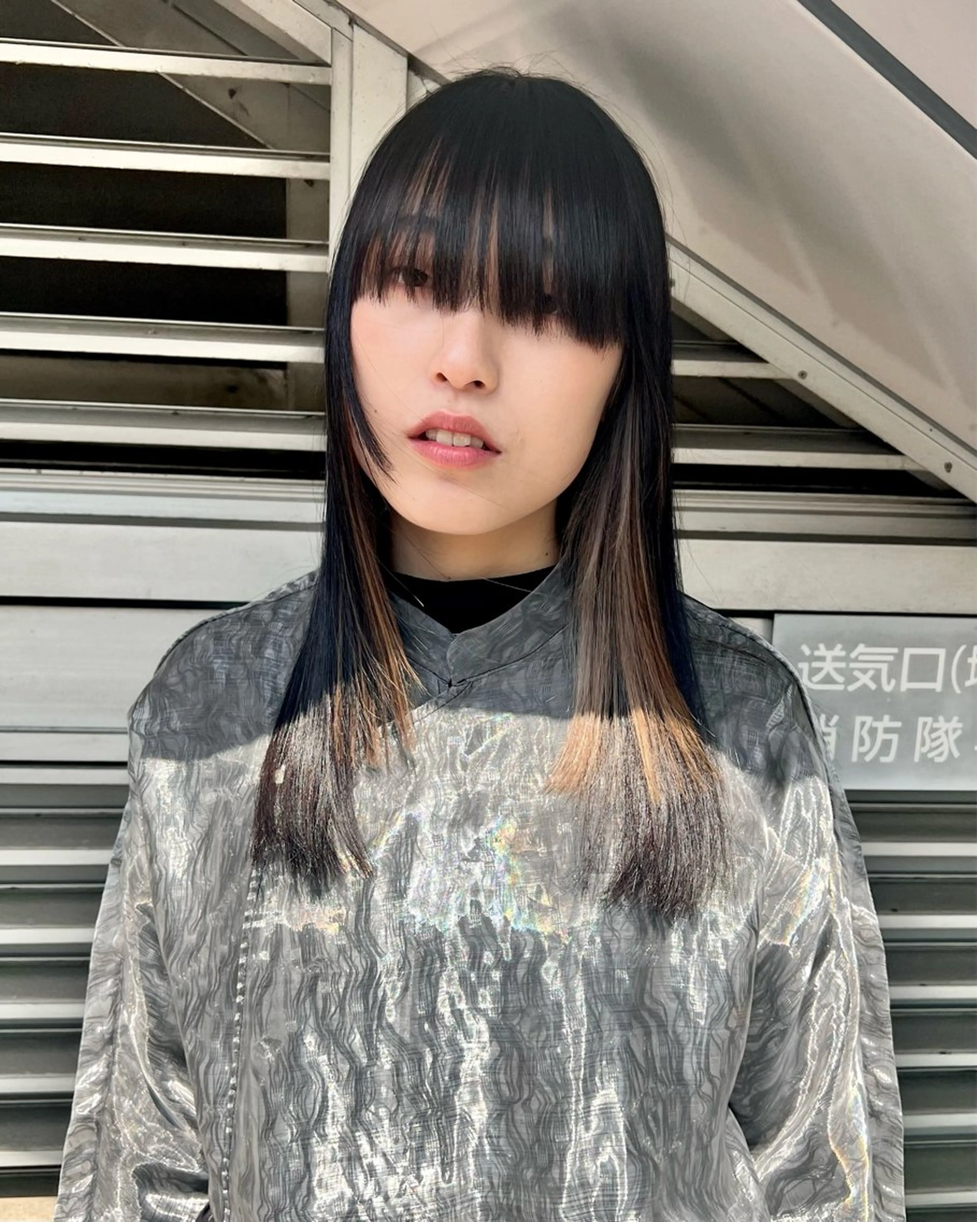 ロング カラー カラーモデル募集中／  ︎︎どまつひなのヘアスタイル