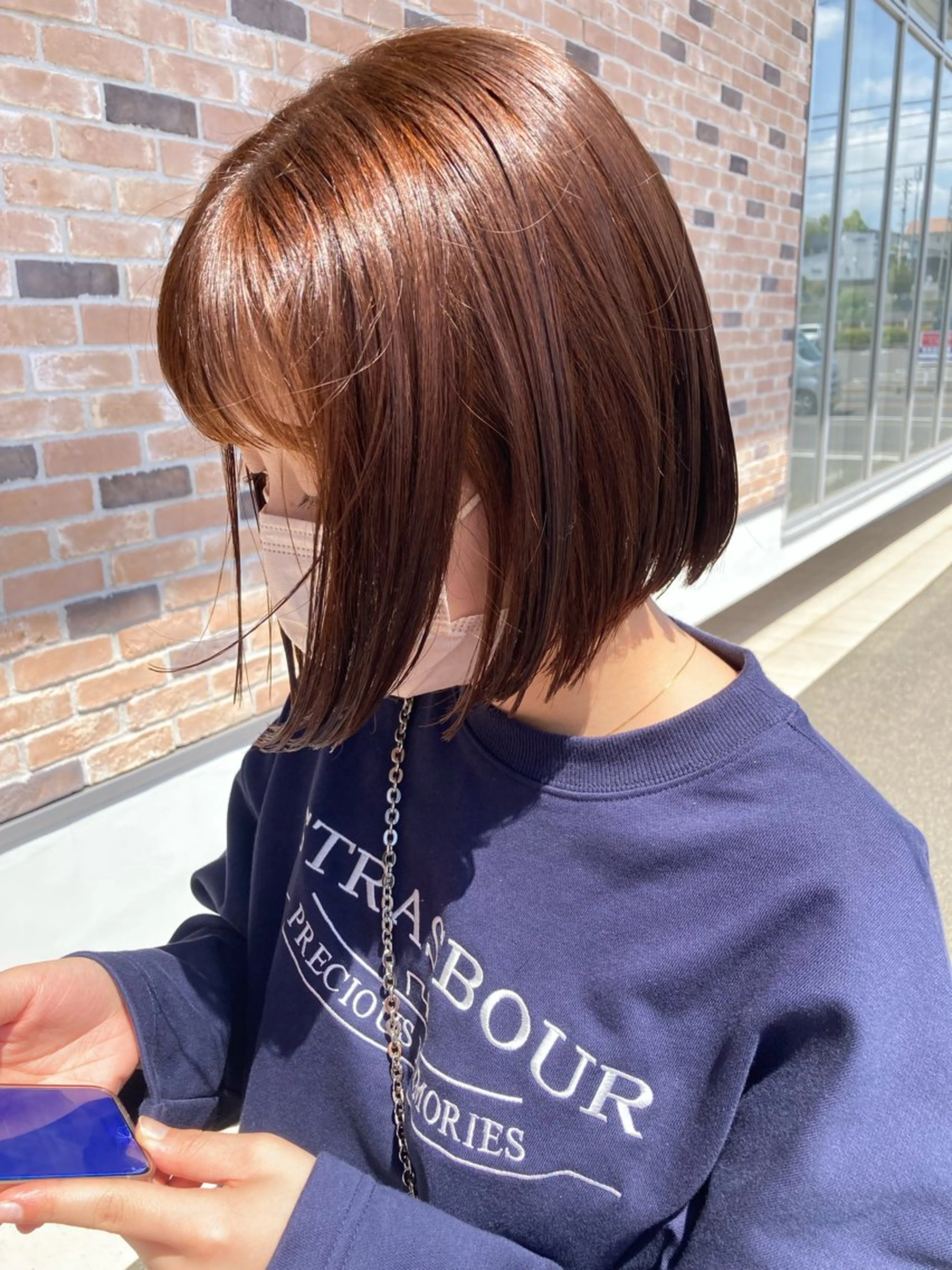 カラー 津田 里菜のヘアスタイル