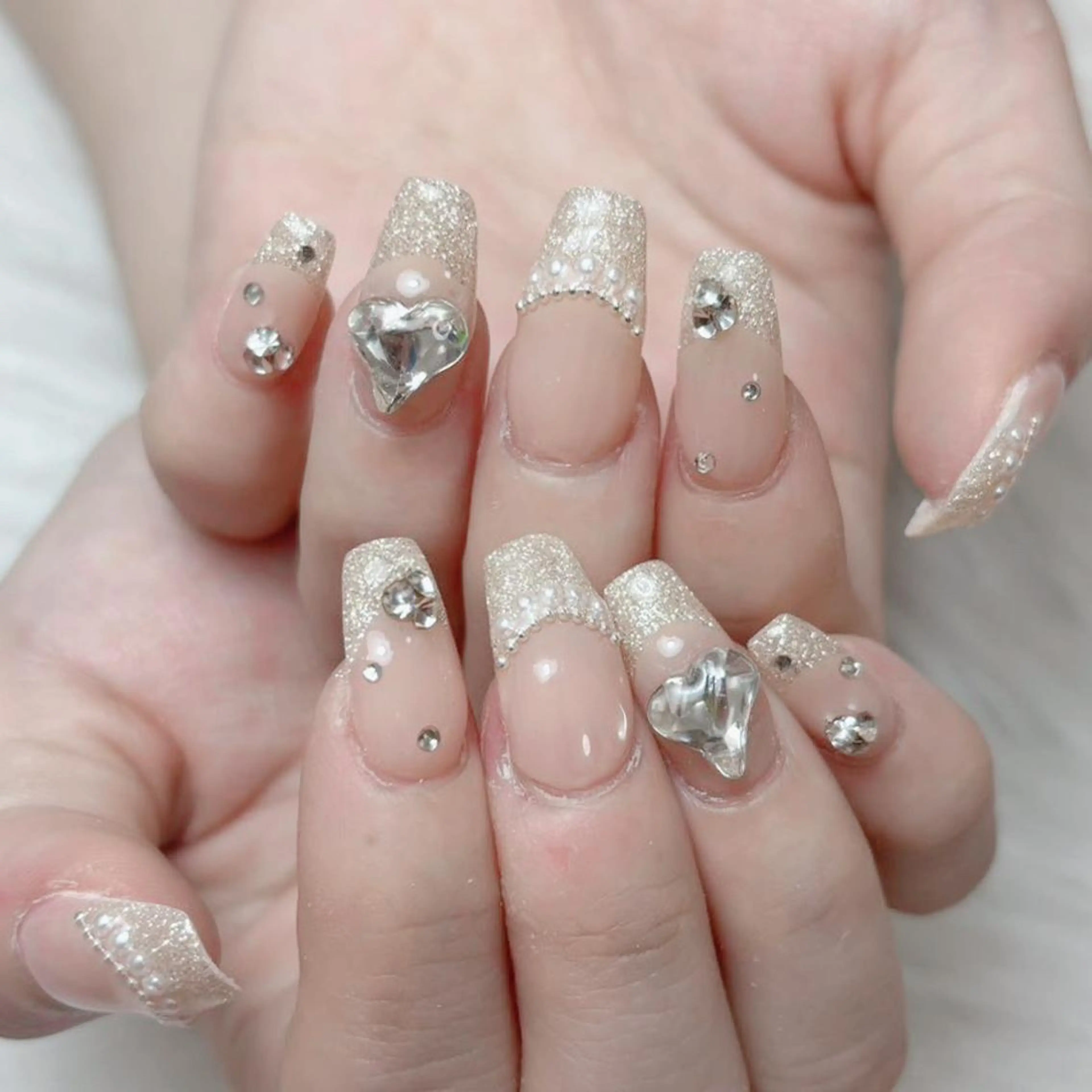 ネイル 持ち込み ハンドネイル ハンドケア Diamond ✨のネイルデザイン