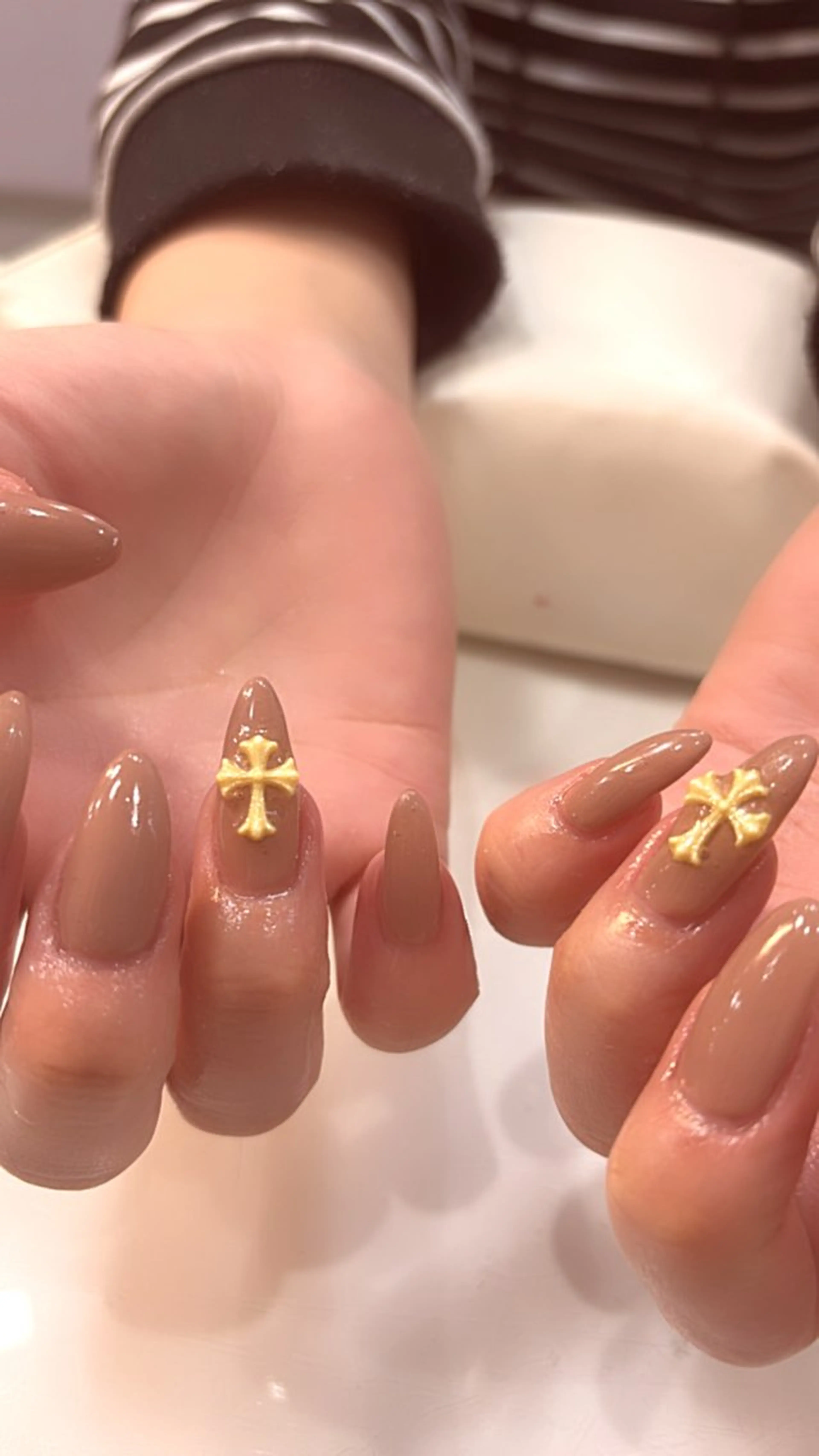 ネイル ワンカラーネイル ハンドネイル wooone所属・鶴橋wooone nail.rieのネイルデザイン