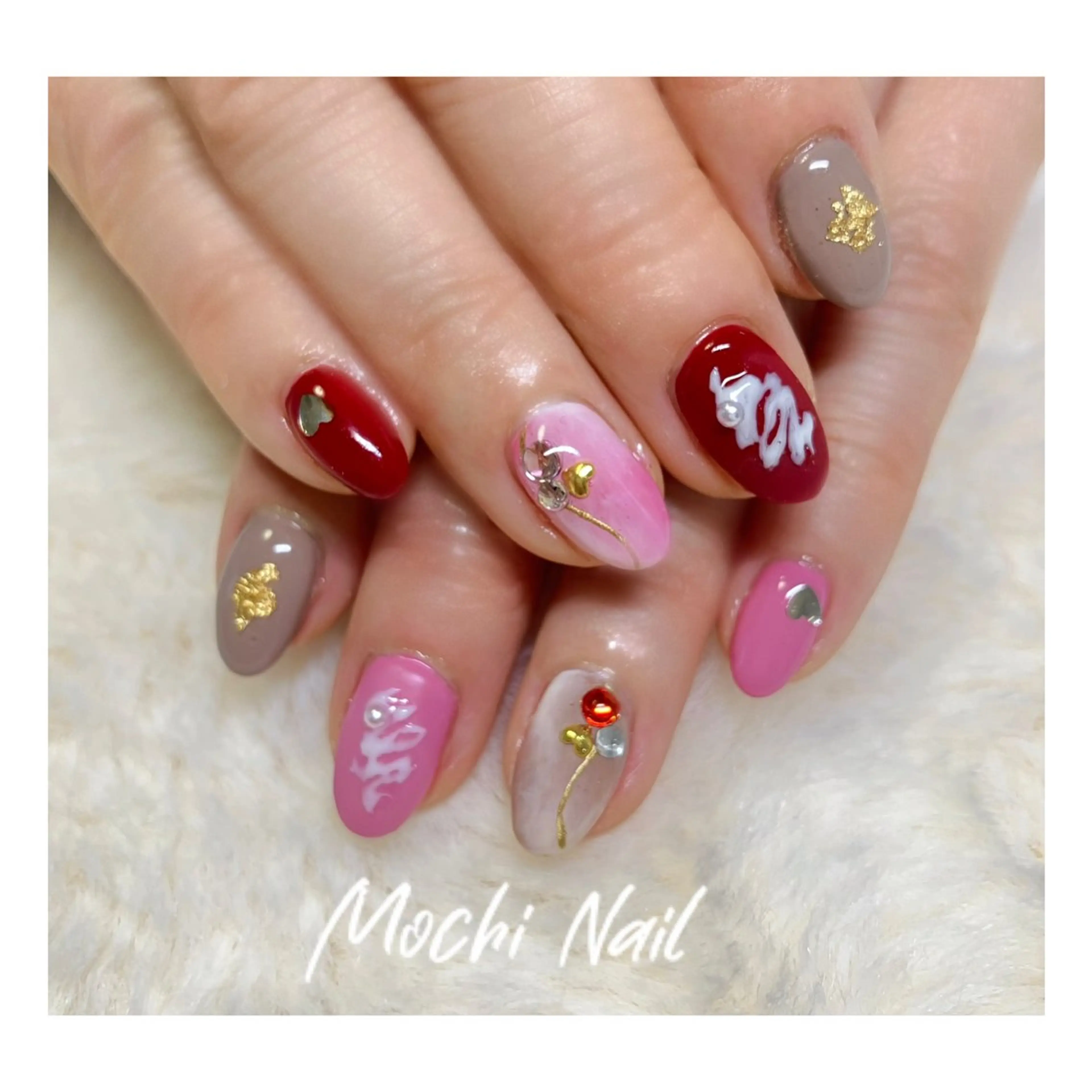 ネイル ハンドネイル Mochi Nailのネイルデザイン