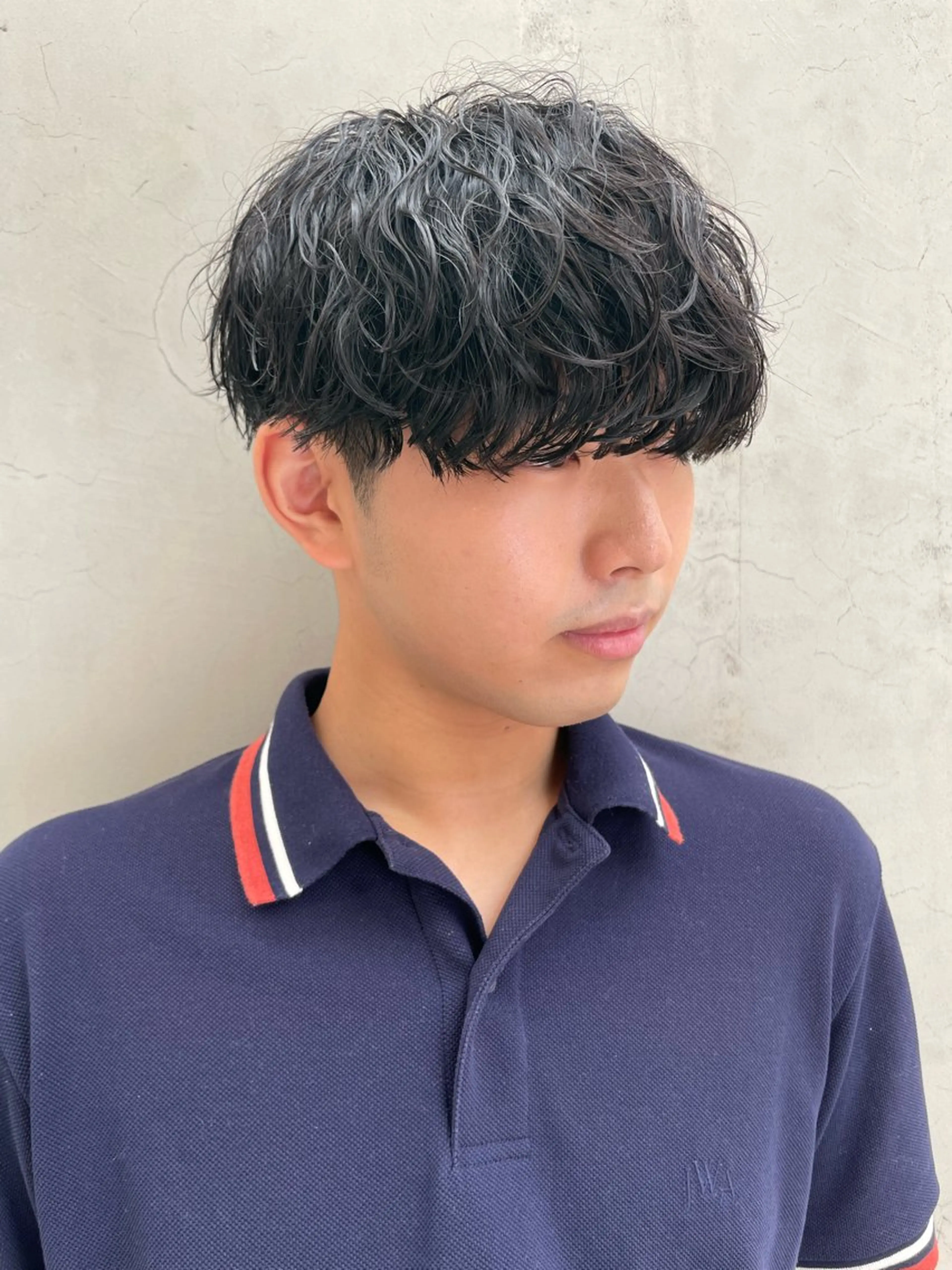 ショート メンズ 亀井隆汰/メンズ専門 パーマ特化美容師のヘアスタイル