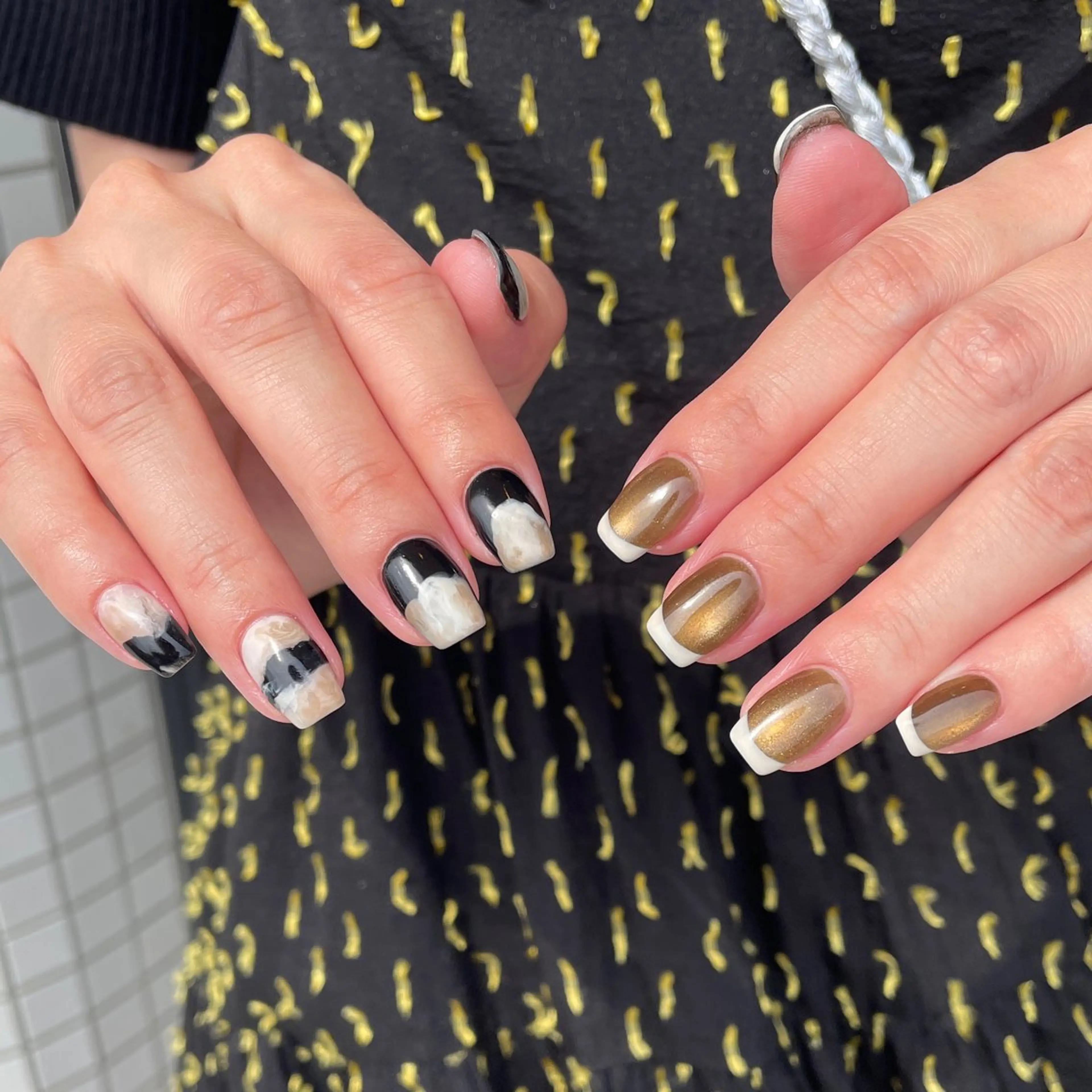 【ハンド】　オフケア無料✨アート自由デザイン　¥7,500の写真