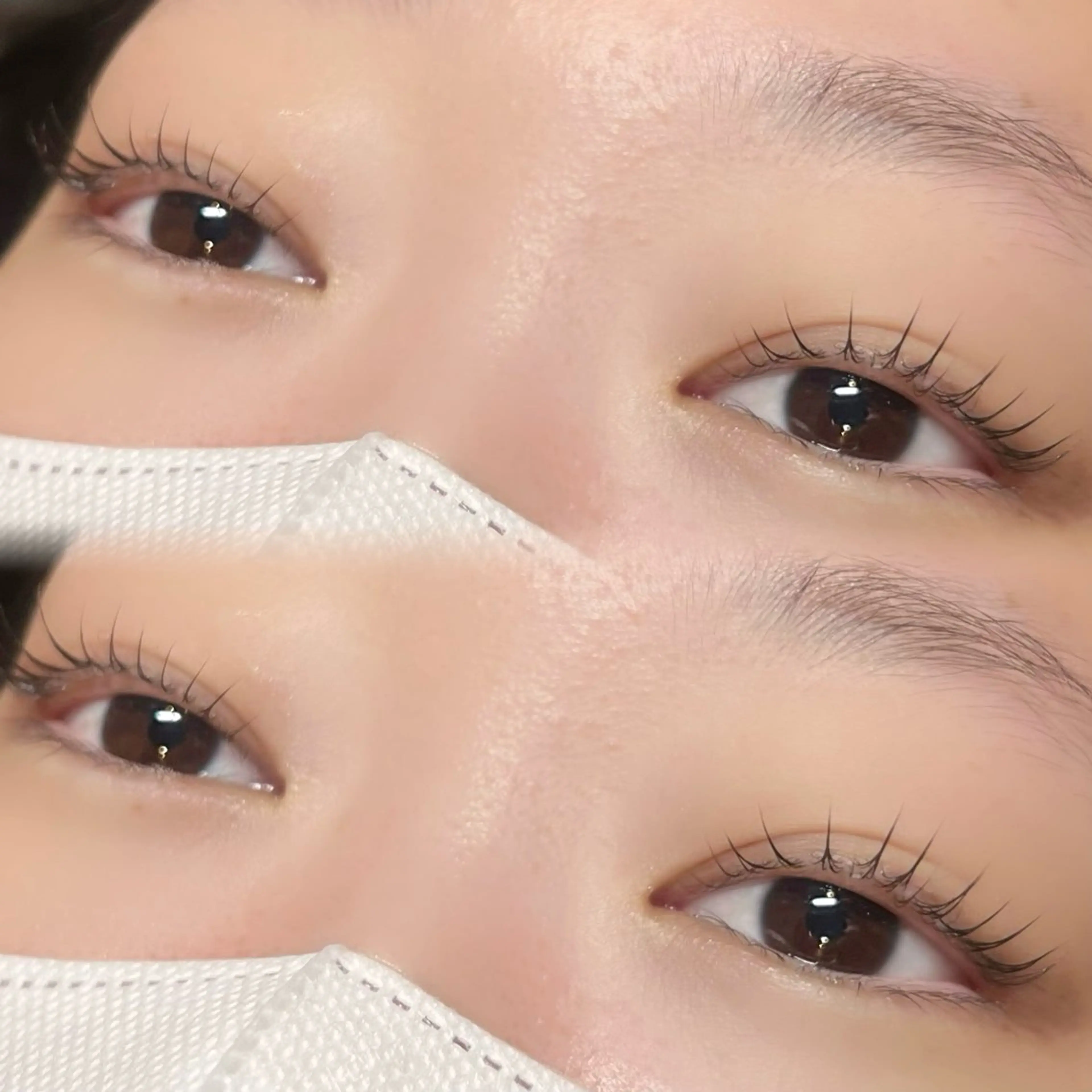 マツエク・マツパ パリジェンヌラッシュリフト K.Sakurai ‎🤍のマツエク・マツパデザイン