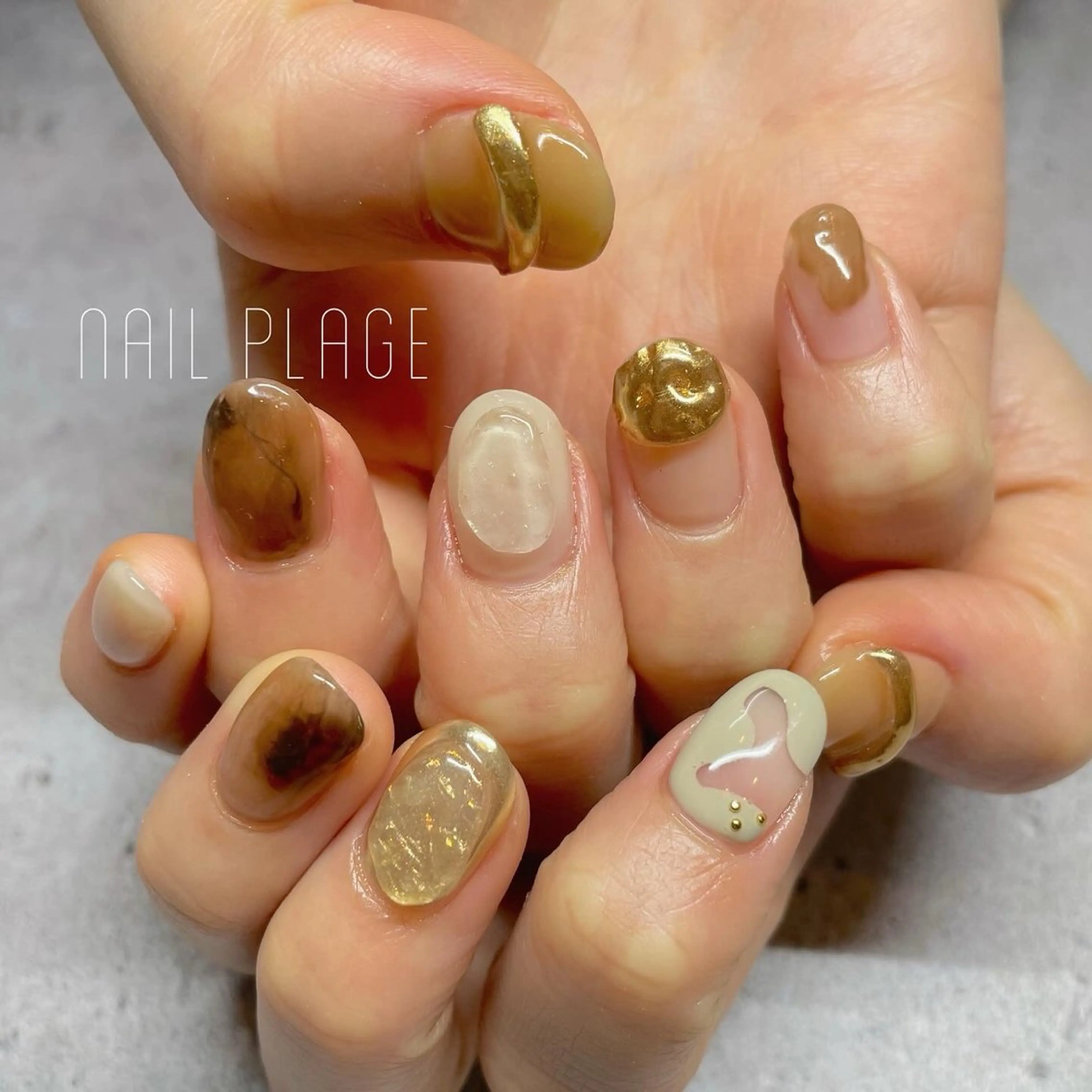 ネイル nail Plage Imai kanaのネイルデザイン
