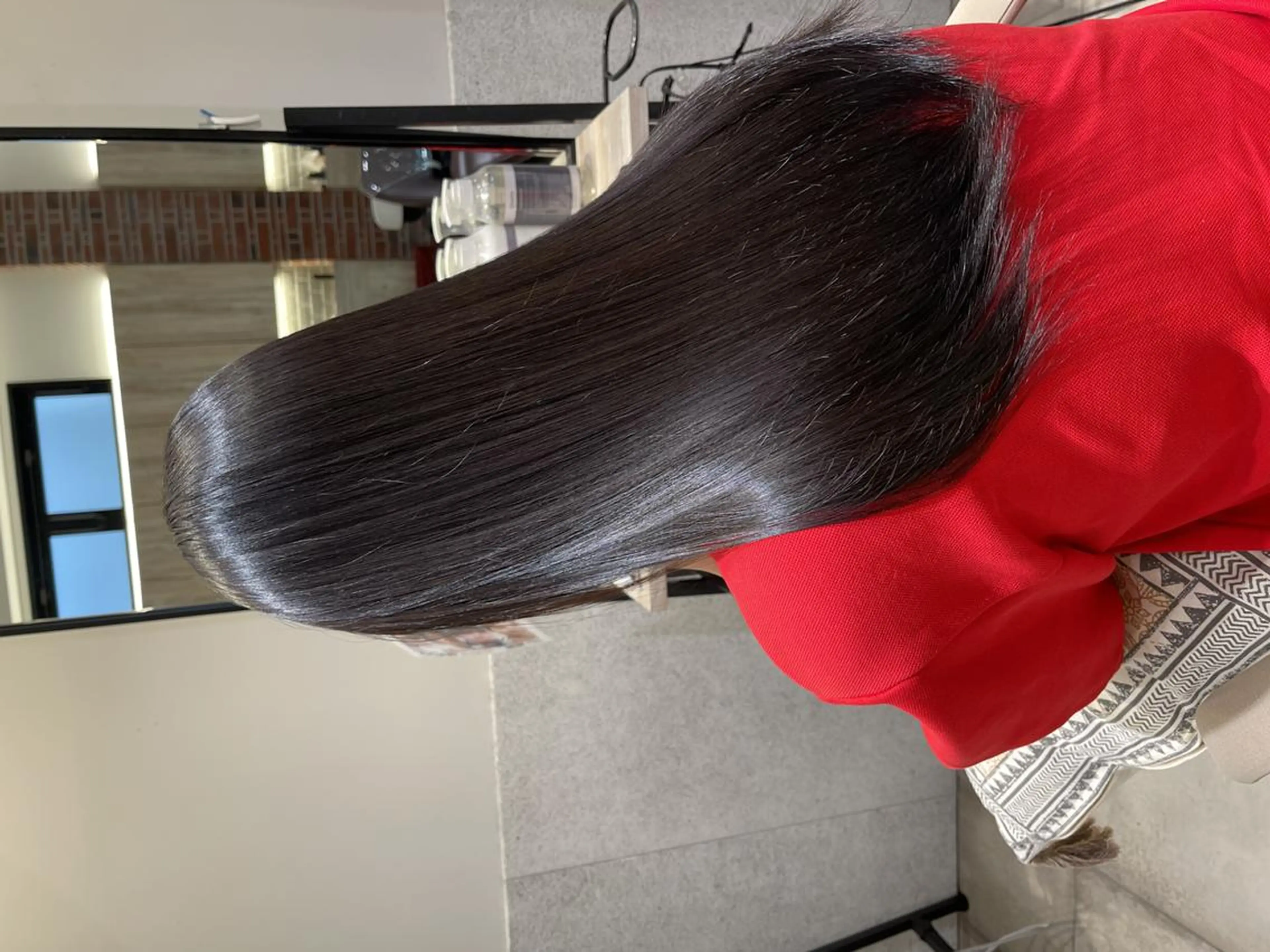 ロング 縮毛矯正/髪質改善 特化/冨島智基のヘアスタイル