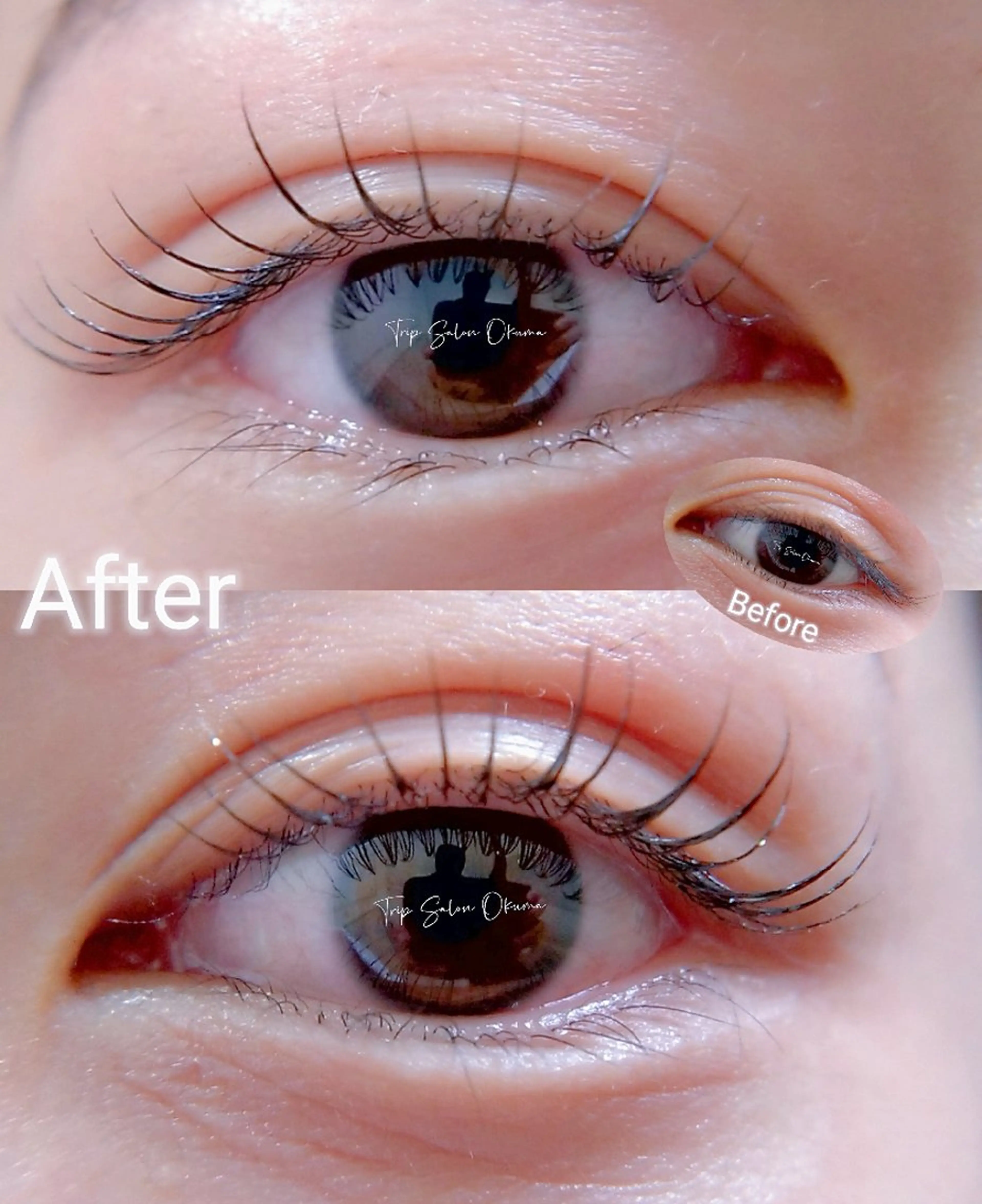 マツエク・マツパ 束感まつ毛 Trip Salon Okuma所属・❤LEDまつぱ❤那覇 🅿️有、泉崎のマツエク・マツパデザイン