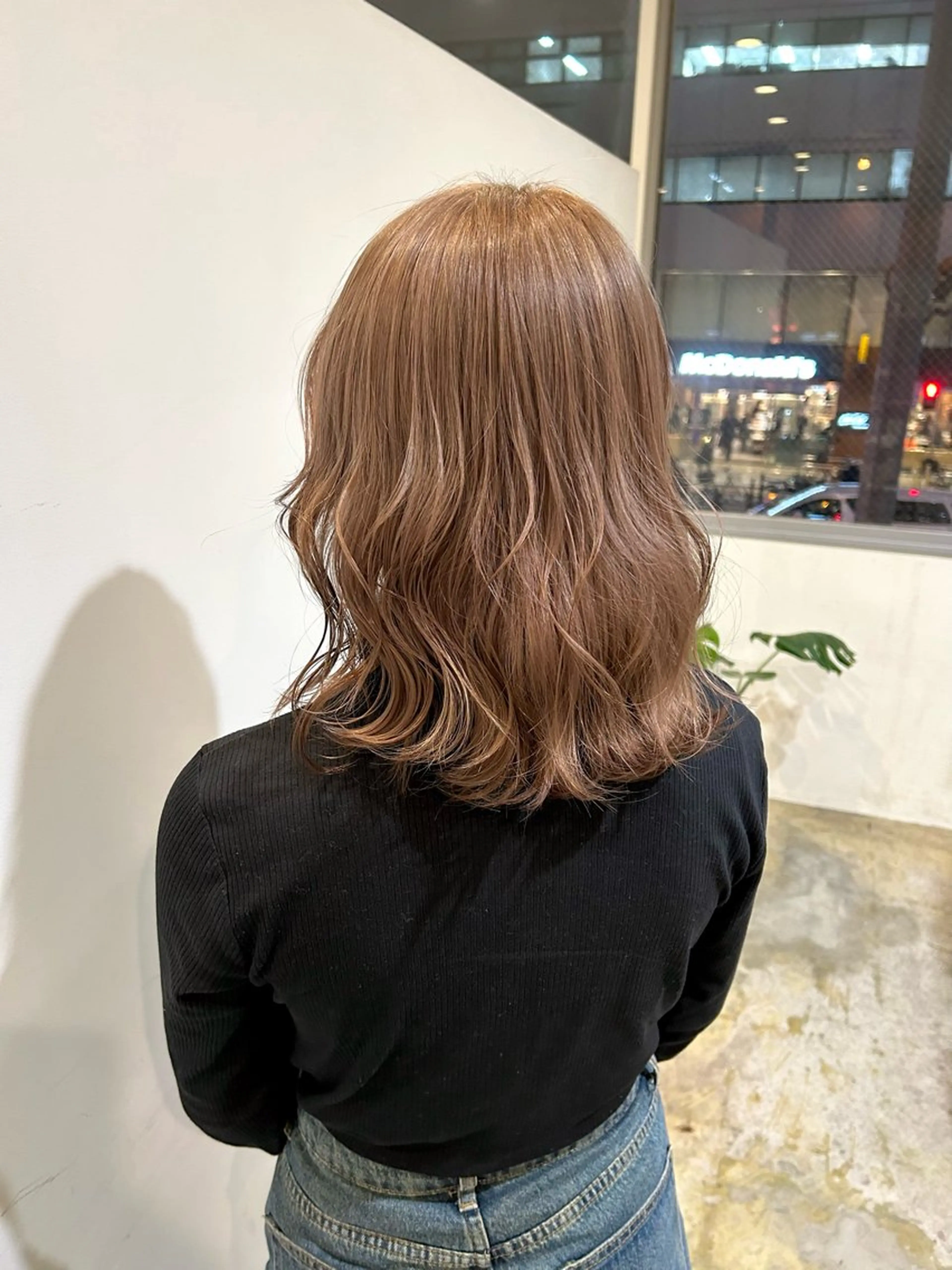 ミディアム カラー 北田 美琴 / 柔らかいカラーのヘアスタイル