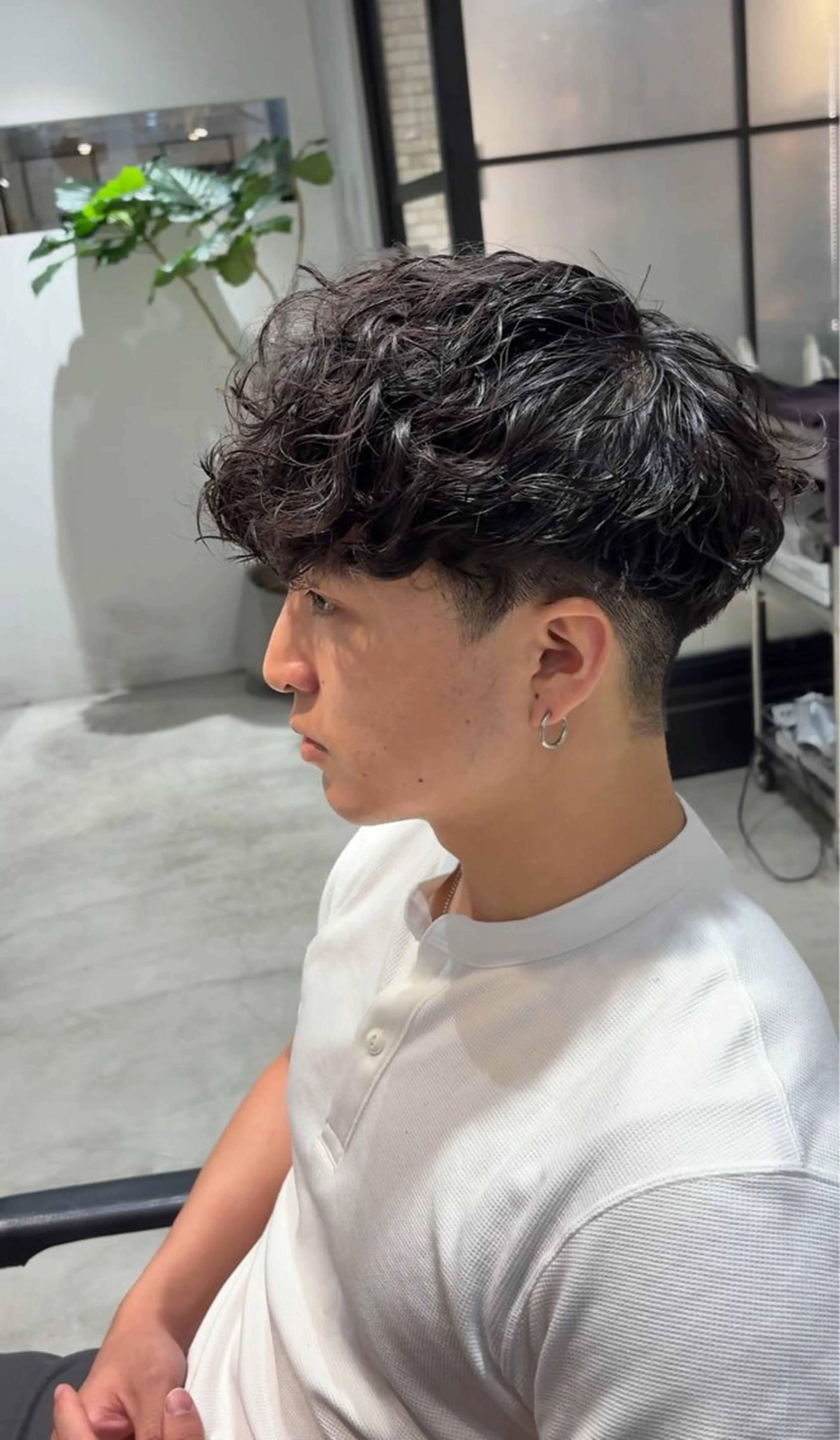 パーマ メンズ メンズカット松戸/韓 国/メンズパーマ航太のヘアスタイル