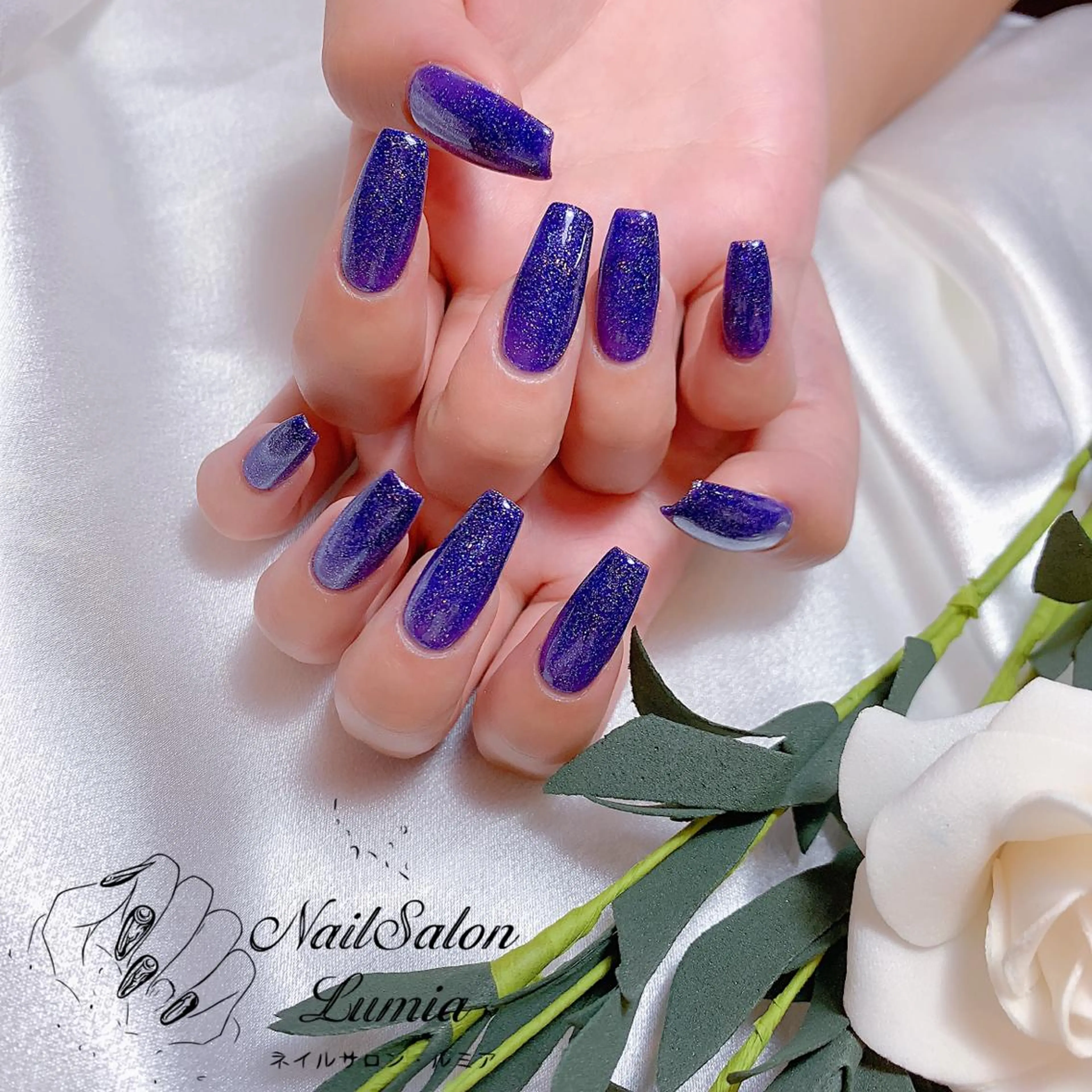 ネイル ハンドネイル ネイルサロン ルミア Lumia 店長のネイルデザイン