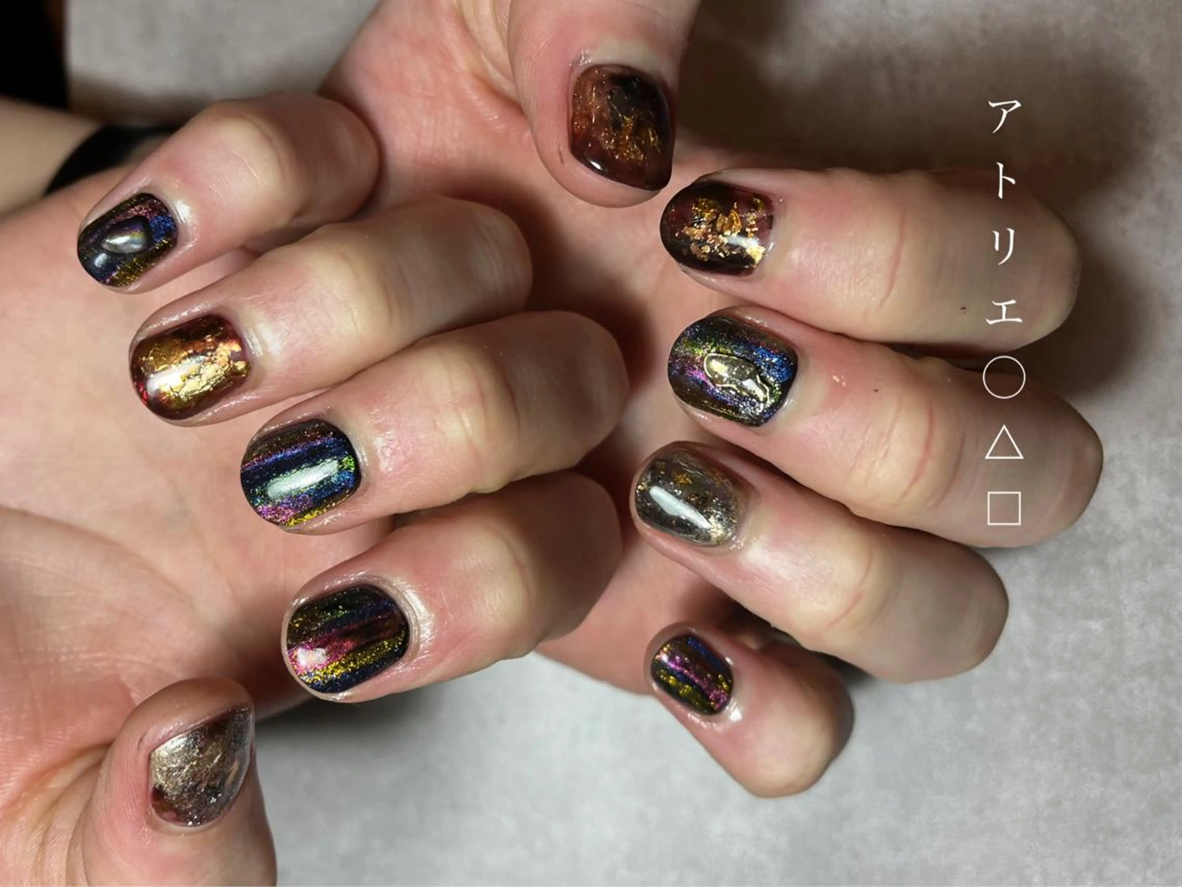 ネイル ハンドネイル アトリエ ○△□のネイルデザイン