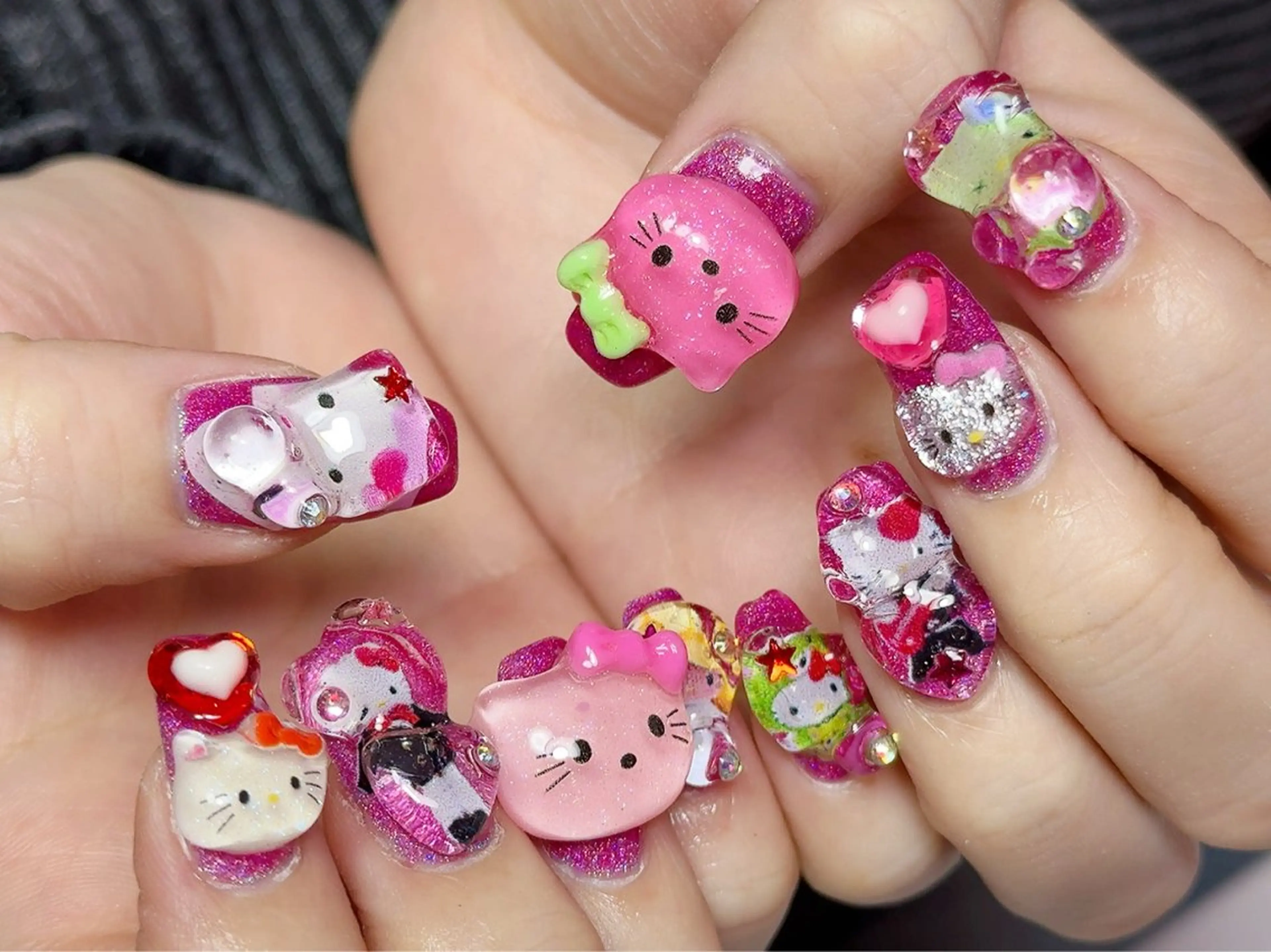 ネイル ハンドネイル Nail Atelier IamI所属・アイアムアイ 大村磨衣のネイルデザイン